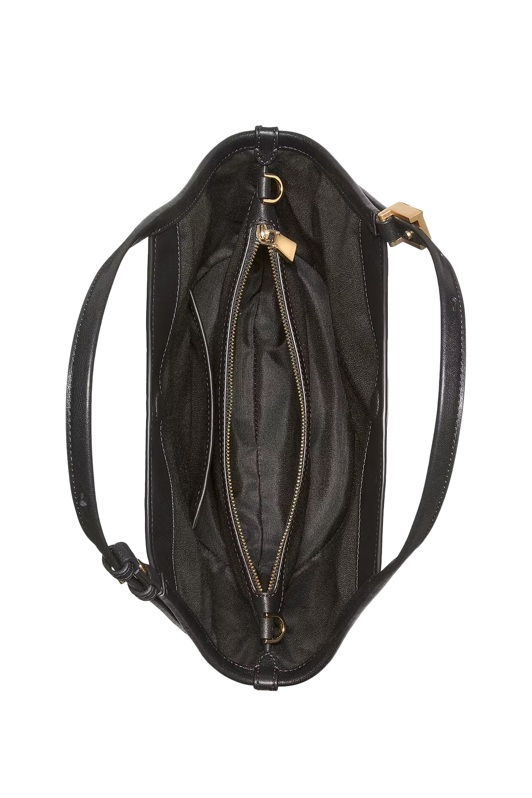 Deco Fine Grain Leather Small Tulip Tote