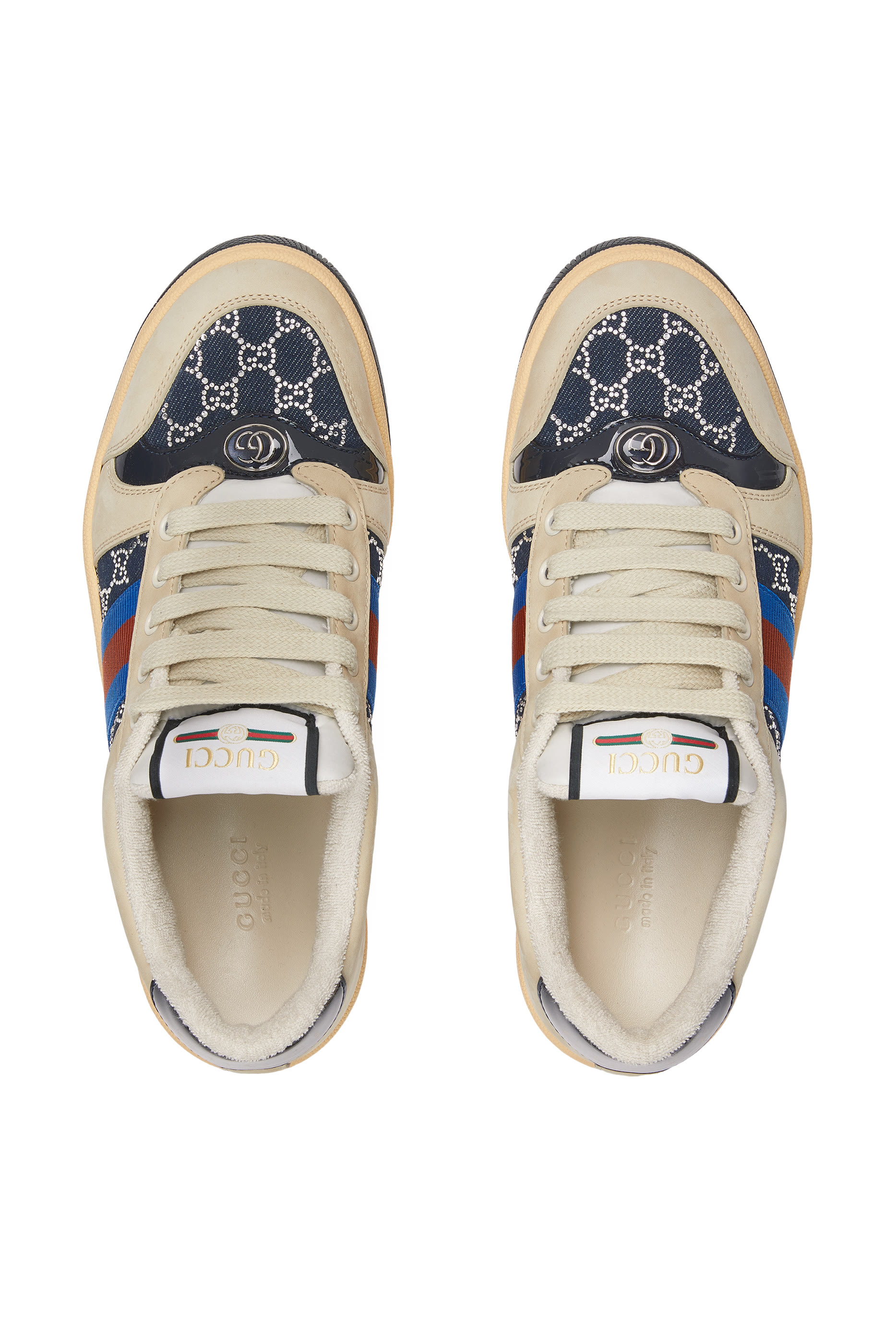 GG Crystal Screener Sneakers