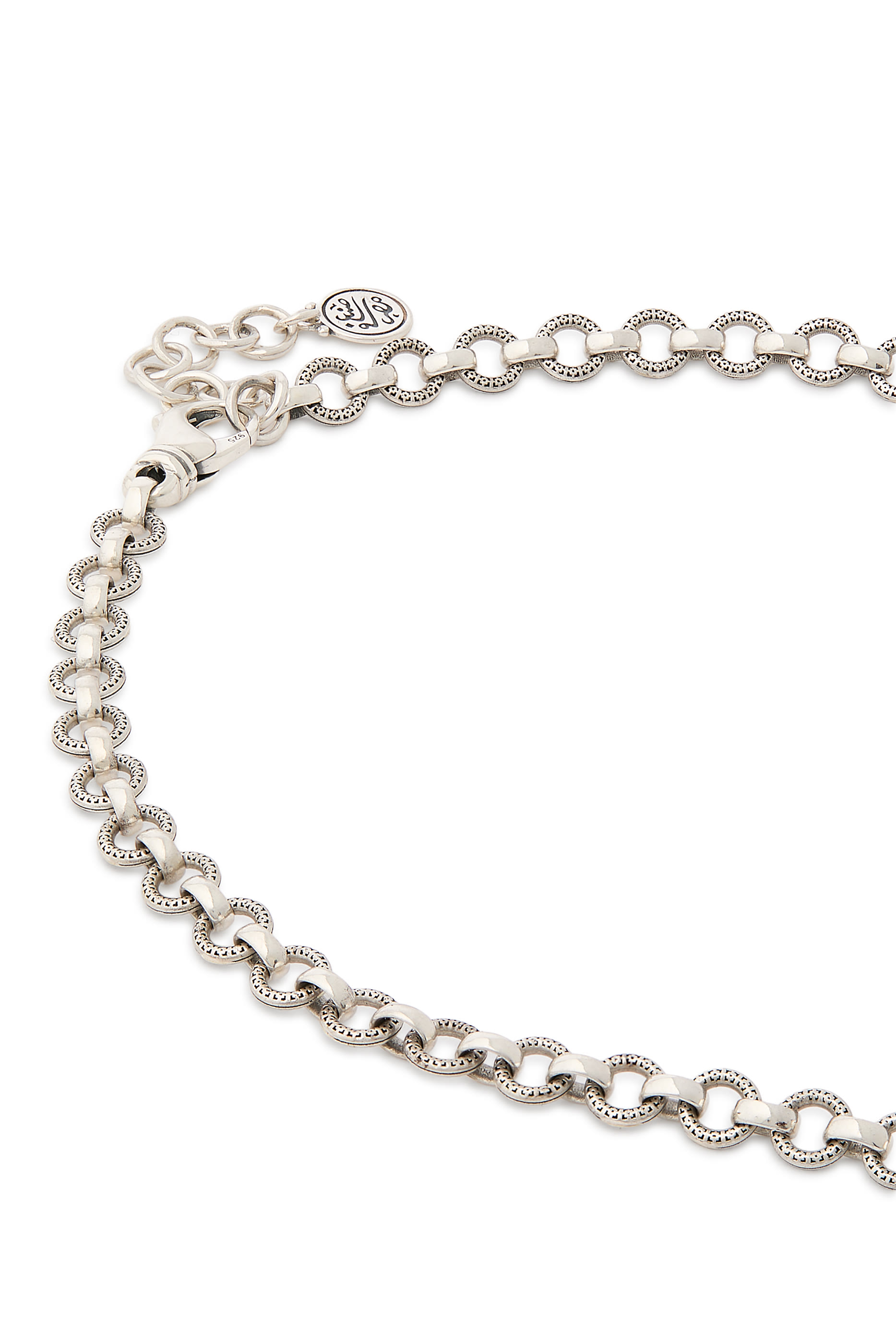 We Are One Necklace, 18K Yellow Gold, Sterling Silver & Blue Topaz