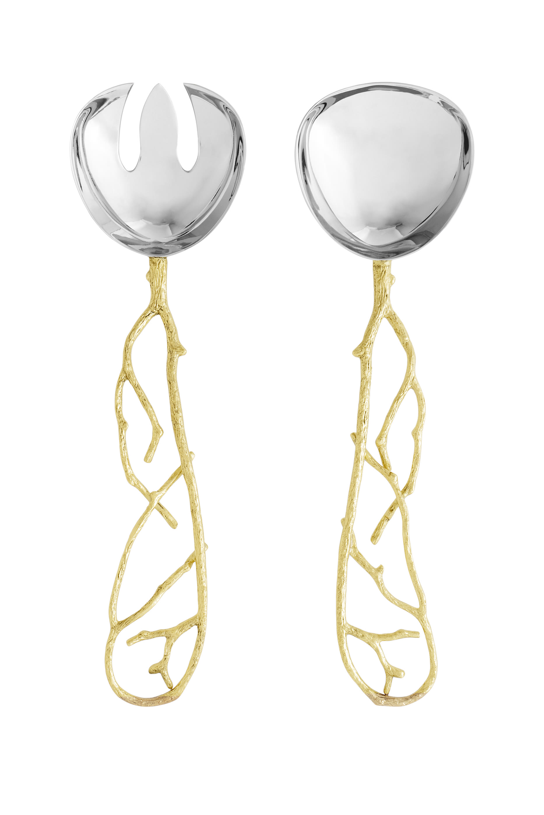 Butterfly Ginkgo Gold Serving Set