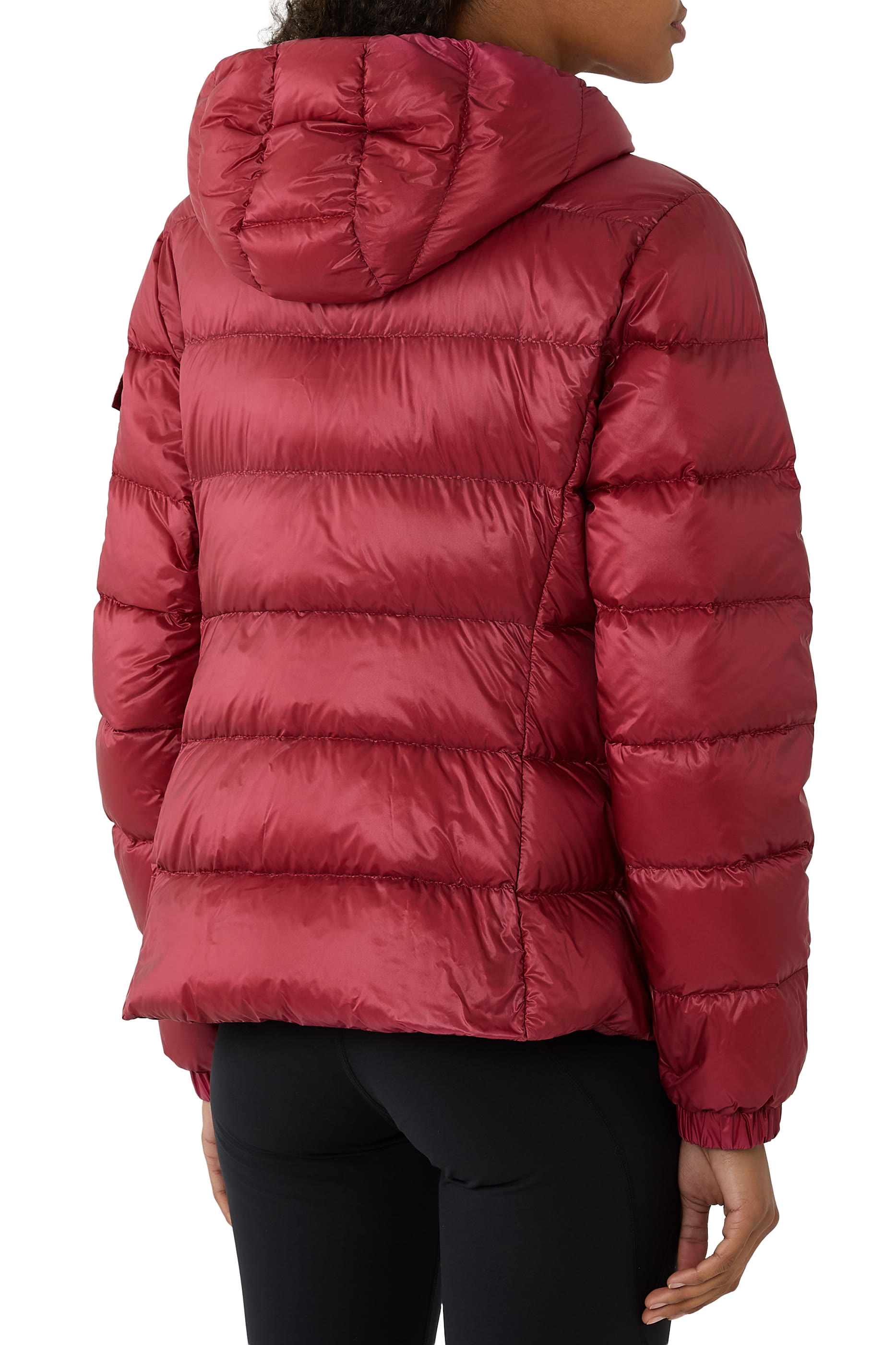 Glesse Hooded Short Down Jacket