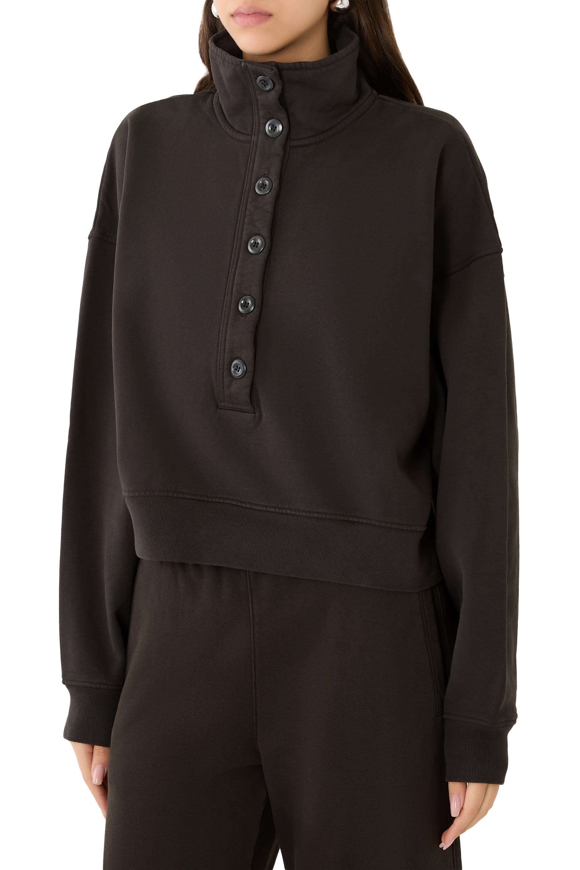  Mirelle Funnel Neck Sweatshirt