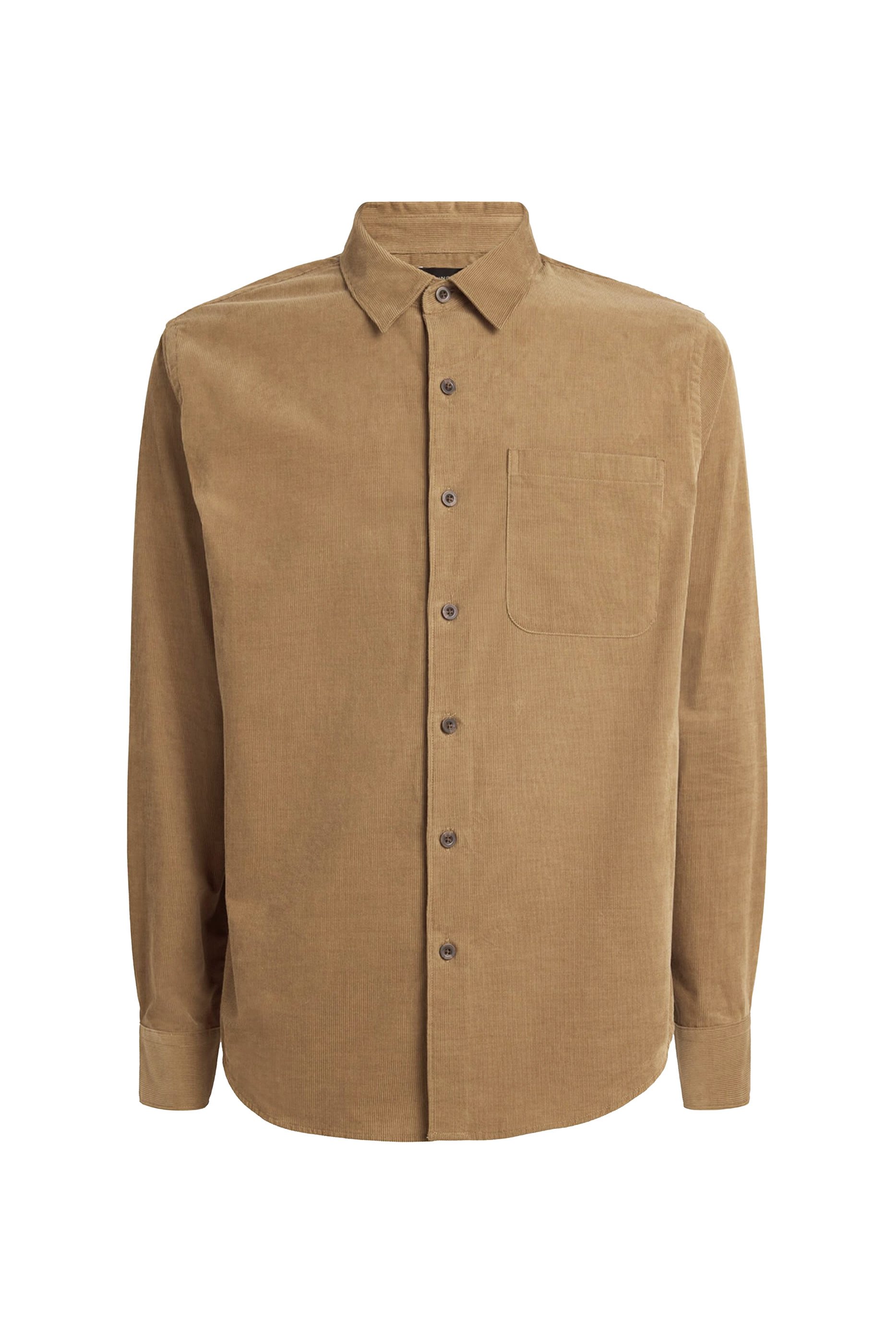 Button-Up Corduroy Shirt