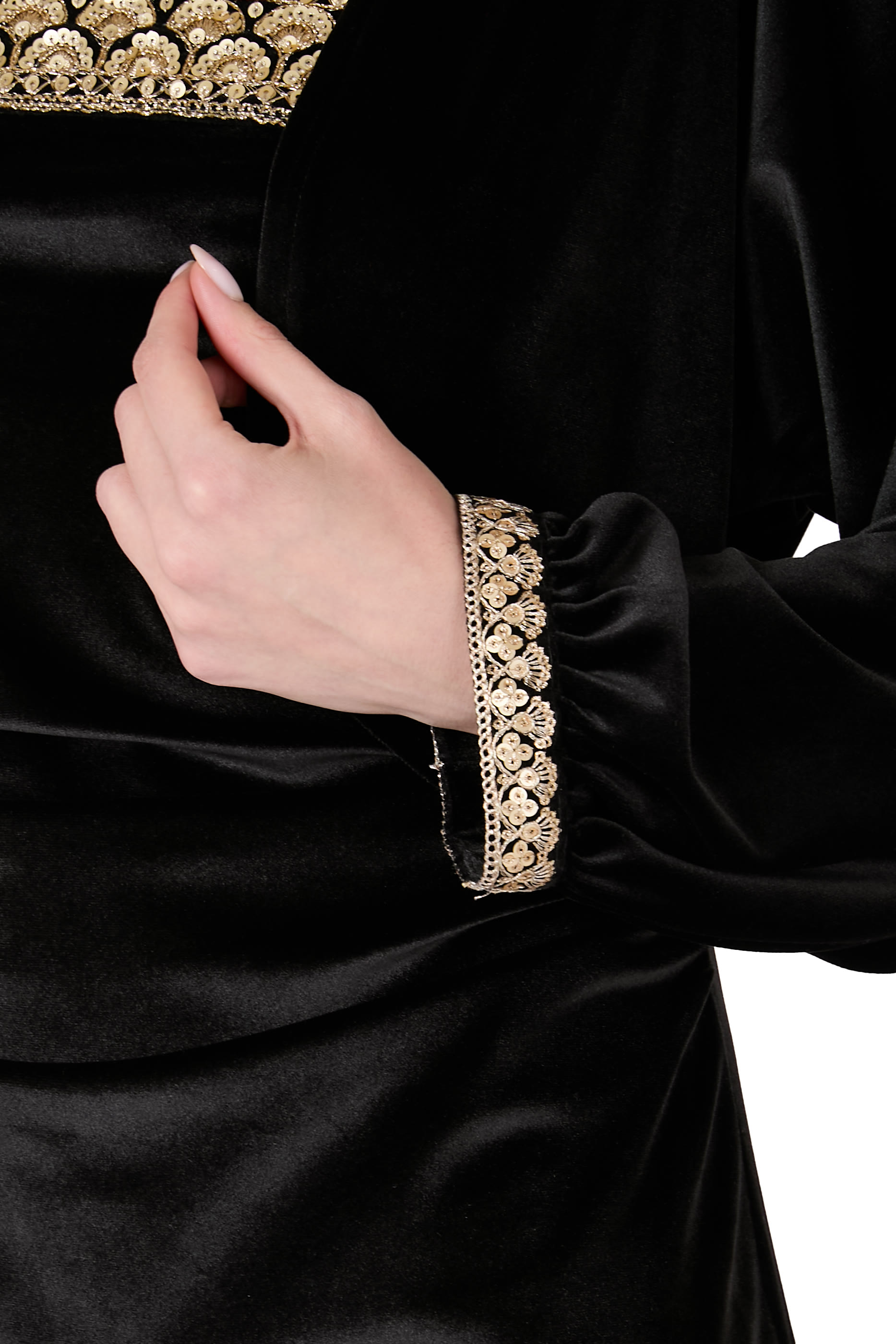 Velvet Blossom Strapless Dress and Jacket 