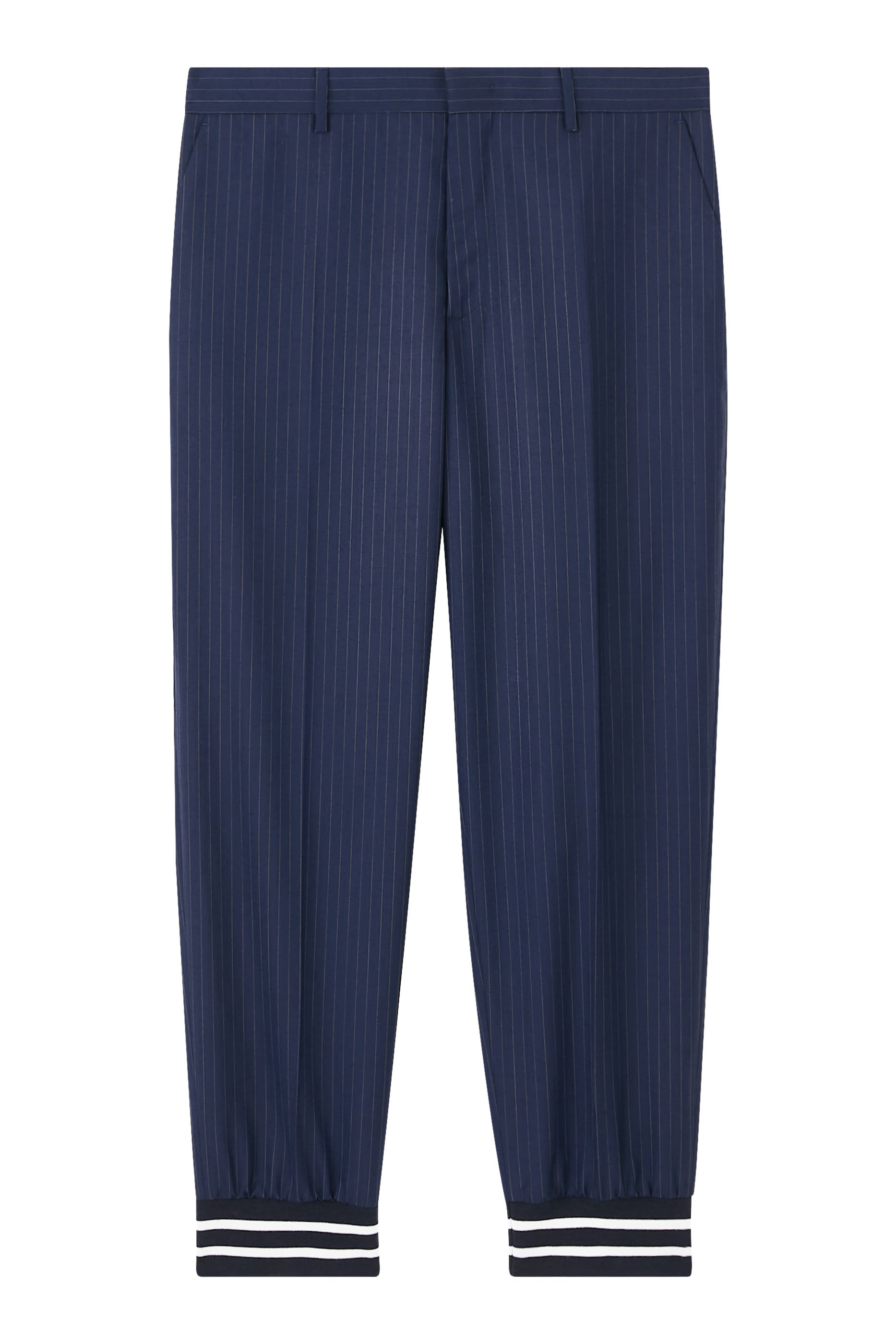  Wool Pinstripe Trousers