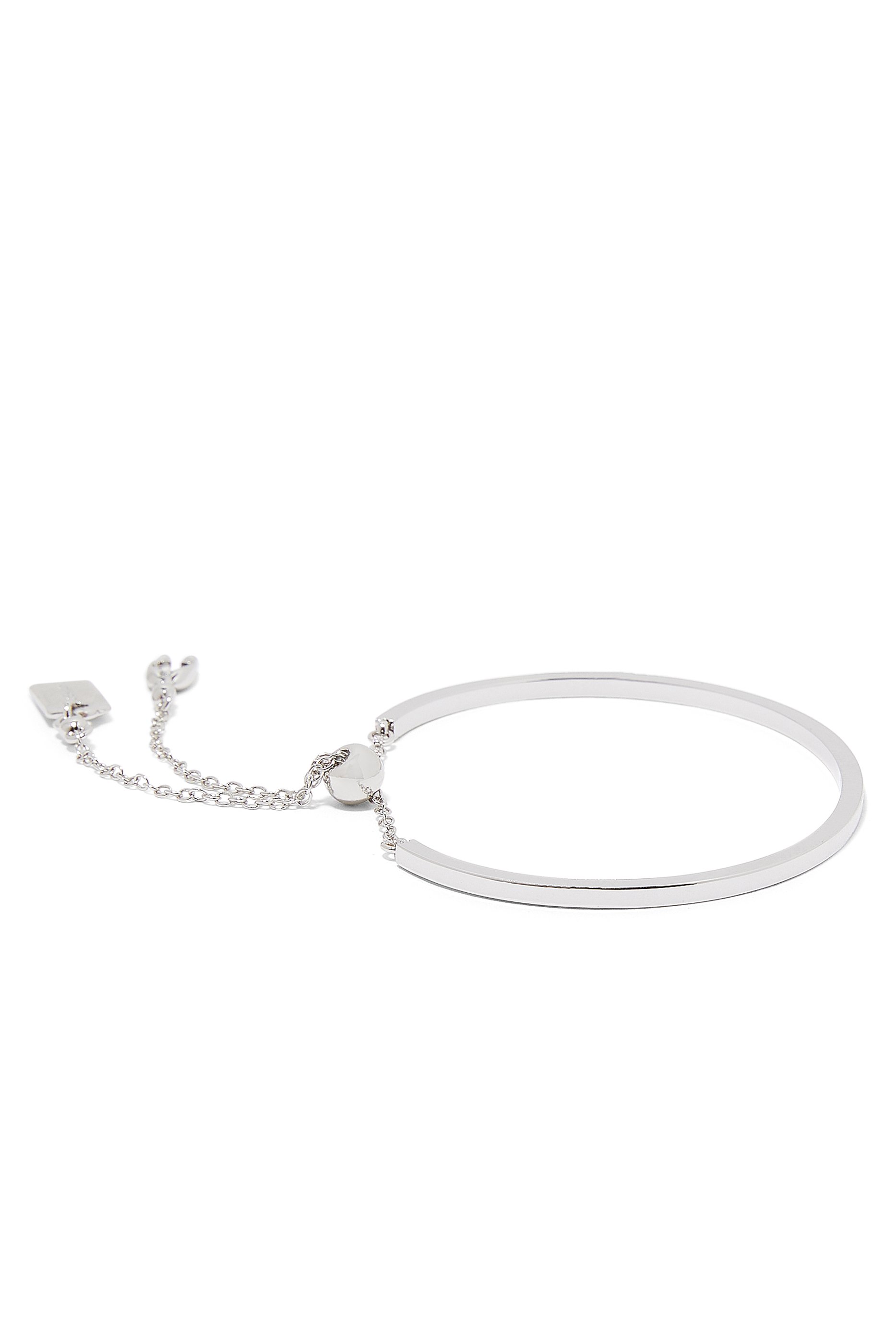 Silver Plated Slider Bangle