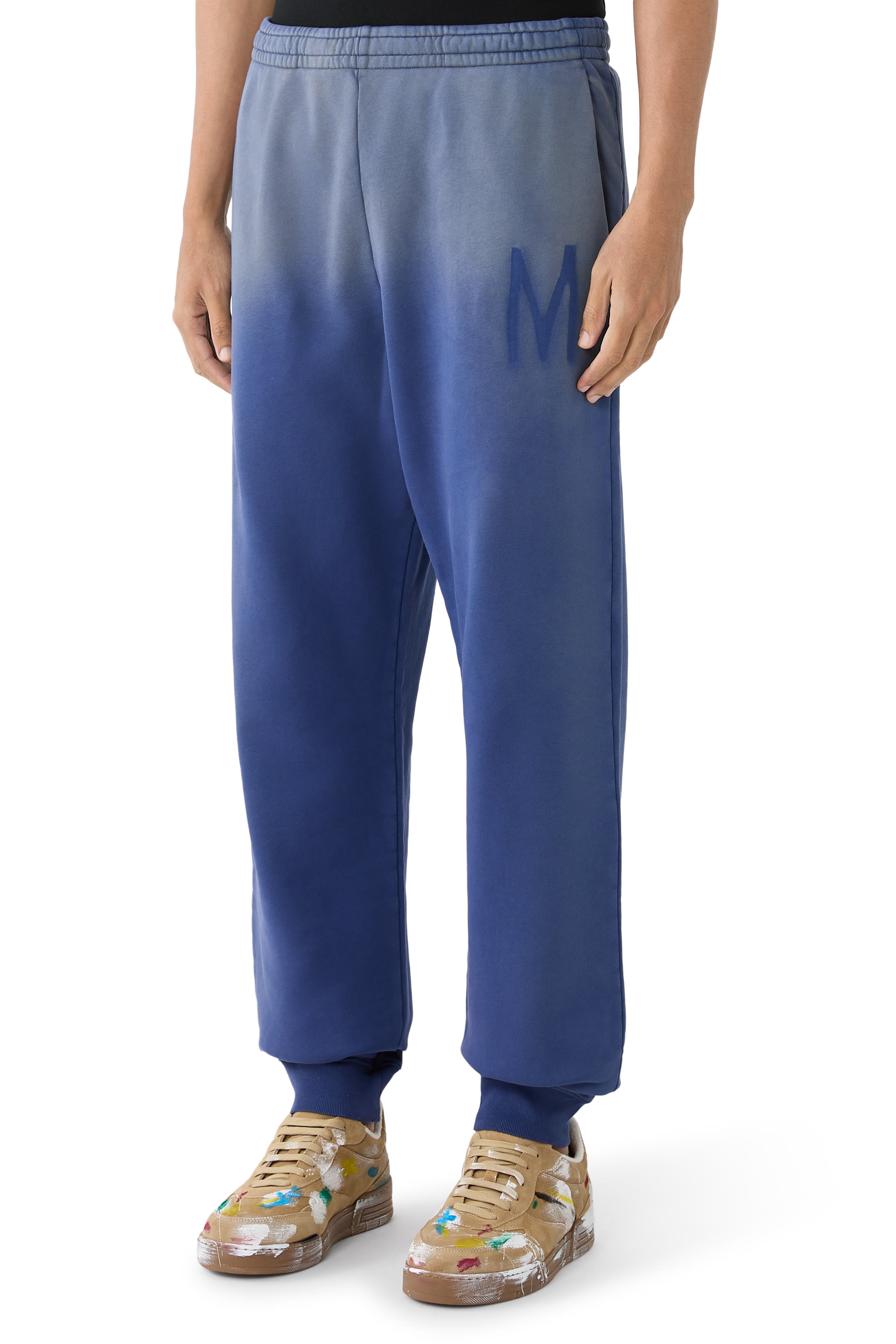  Printed Organic Cotton Fleece Pants