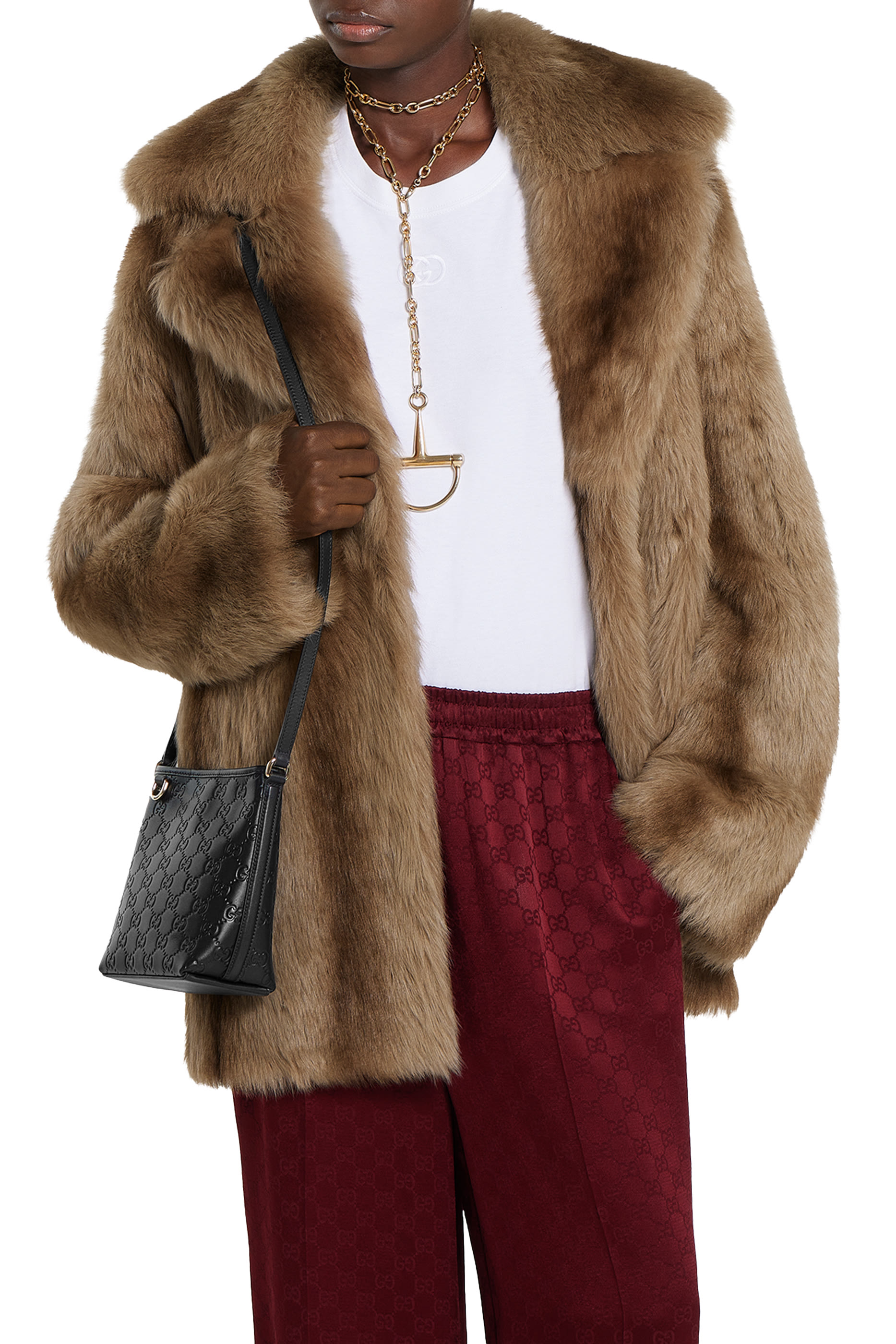 GG Emblem Nano Bucket Bag