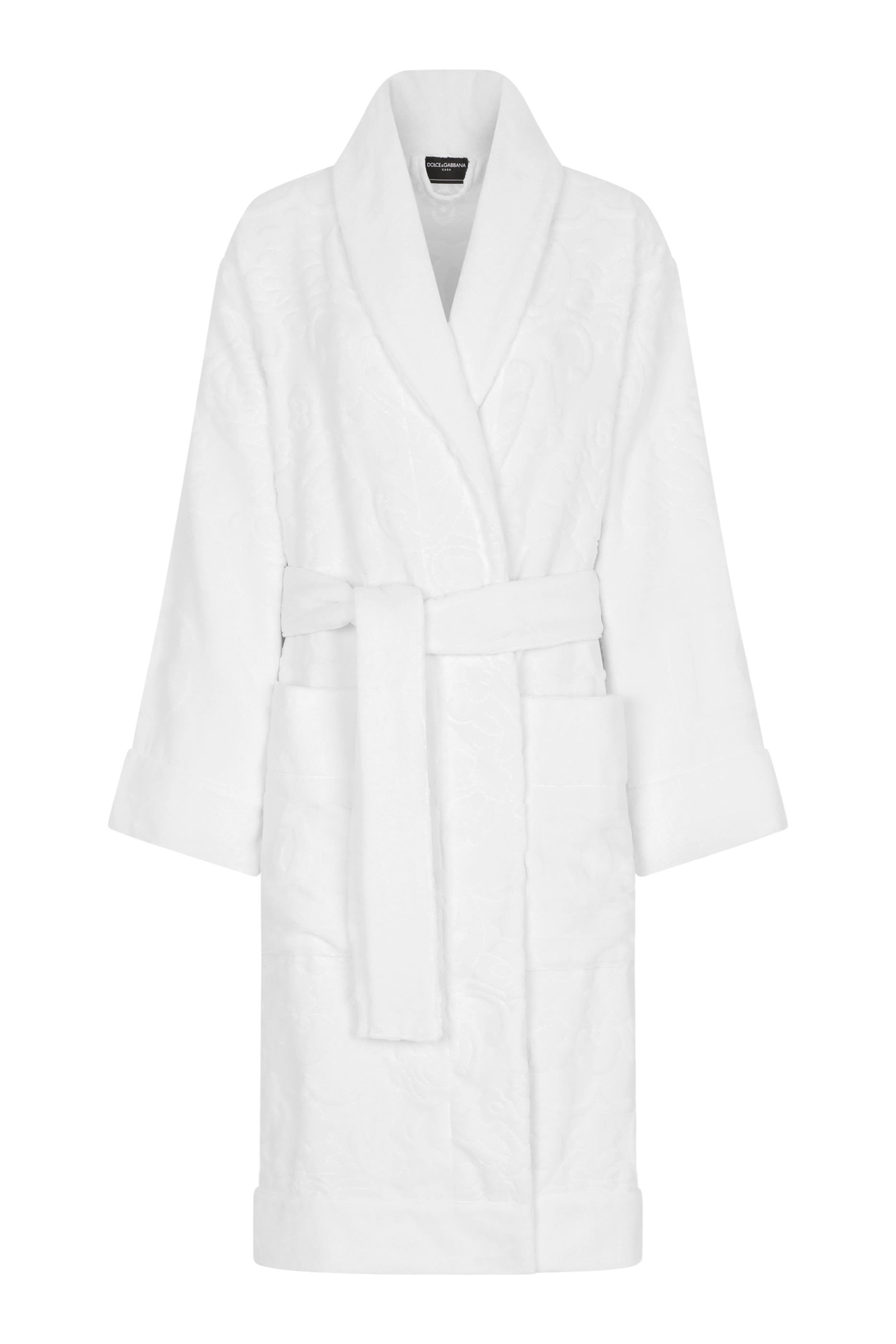 Terry Cotton Logo Bath Robe