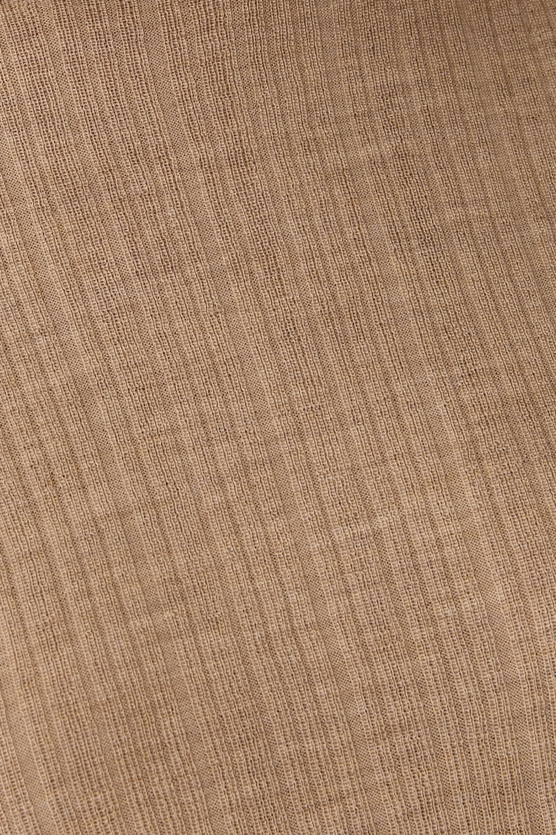 Superfine Merino Turtleneck Top in Regenerative Wool