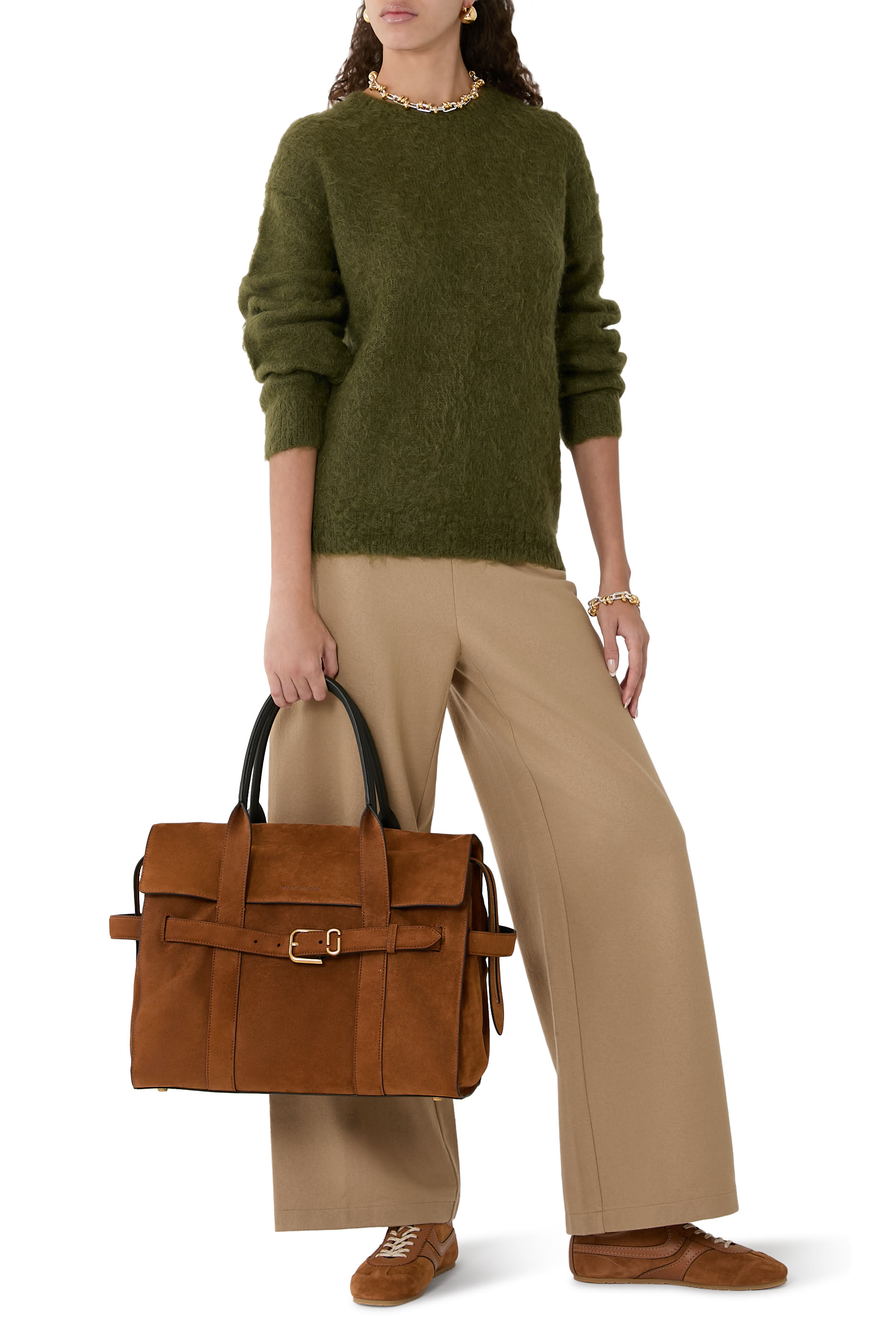 The Suede Dakota Tote Bag
