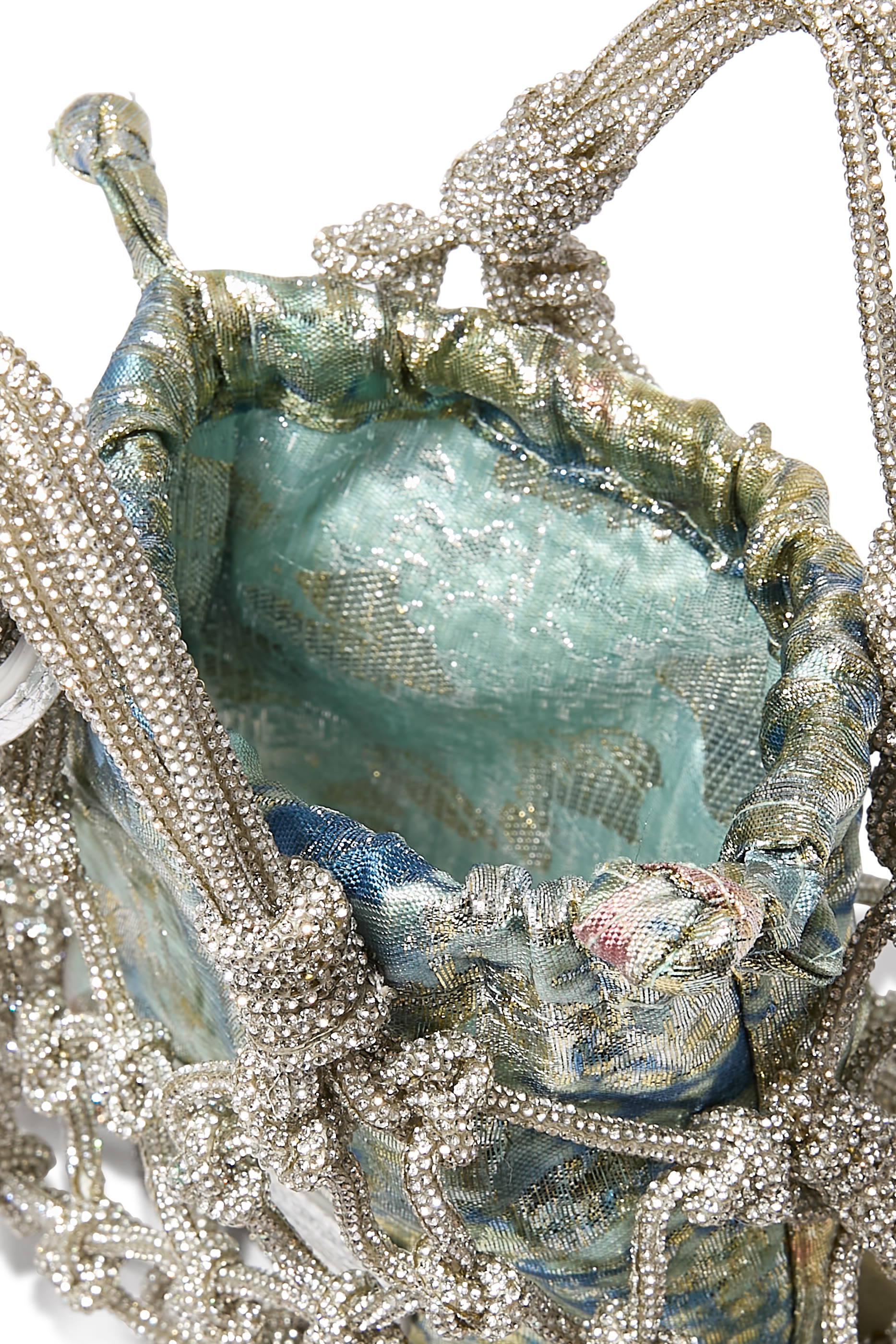  Mini Macram&eacute; Crystal Bag