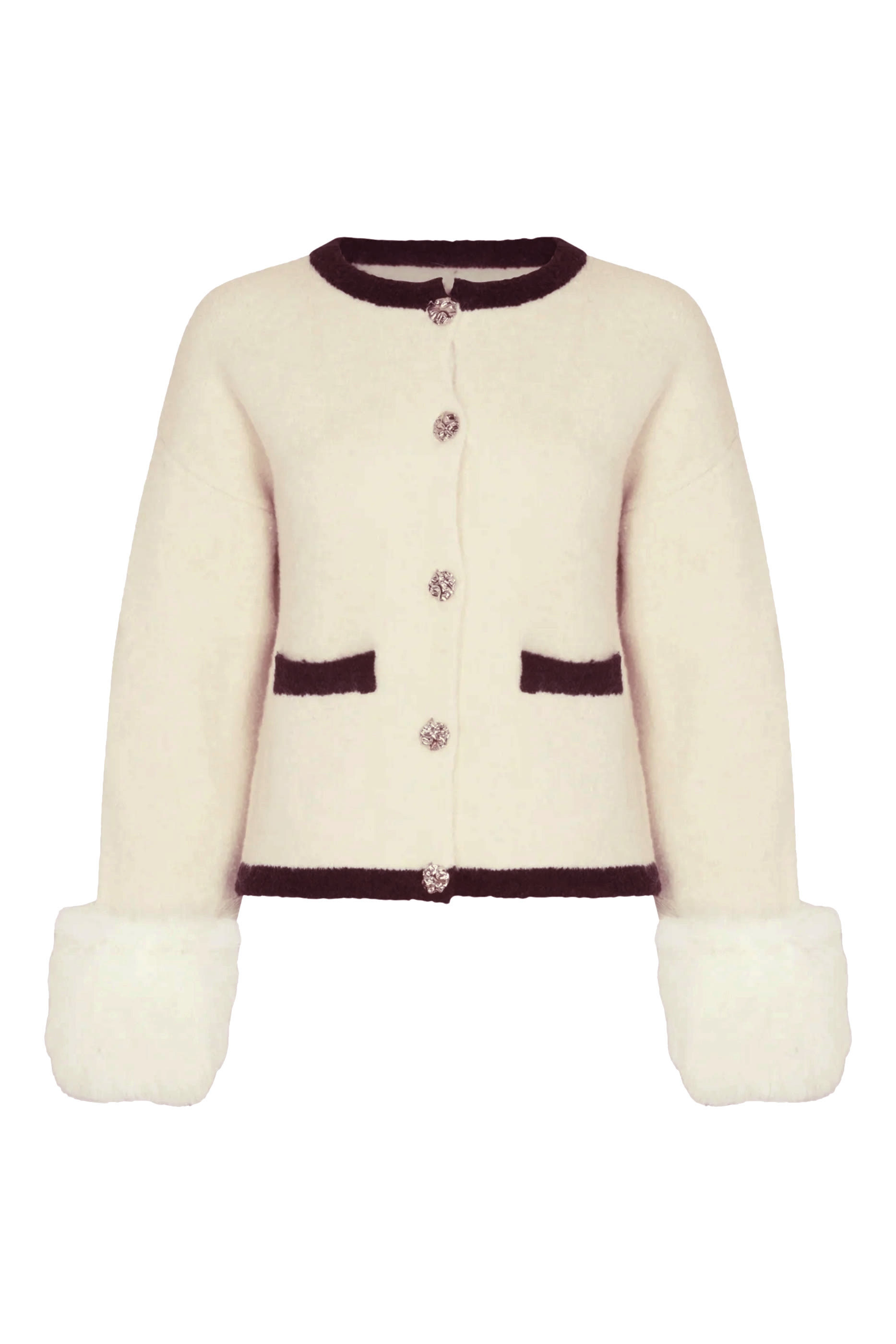 The Textured Cuff Cardigan