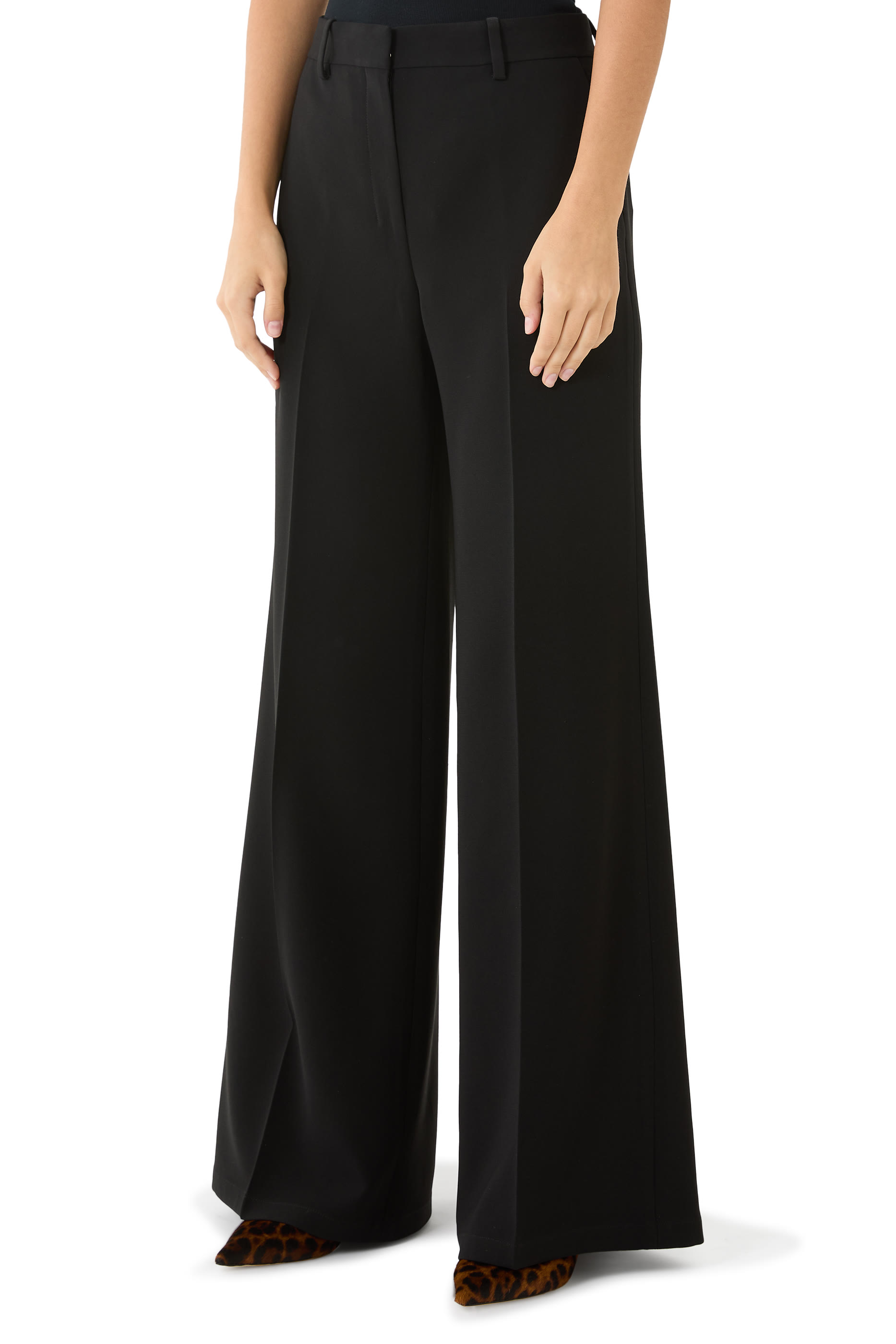 Satin Fluid Trousers