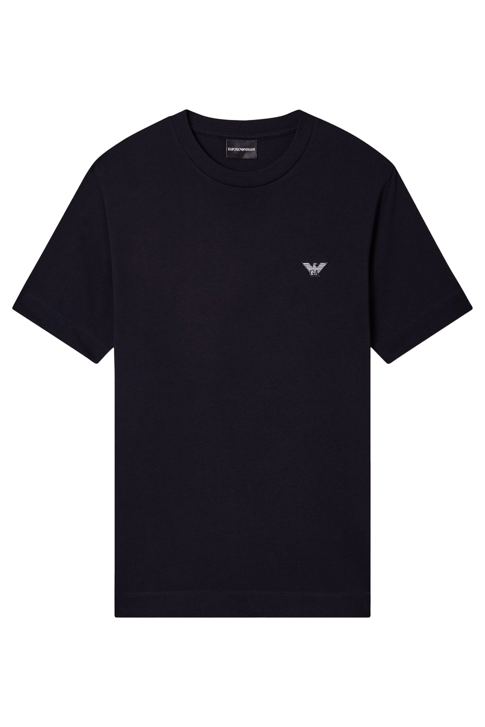 Micro Eagle Logo Cotton T-Shirt