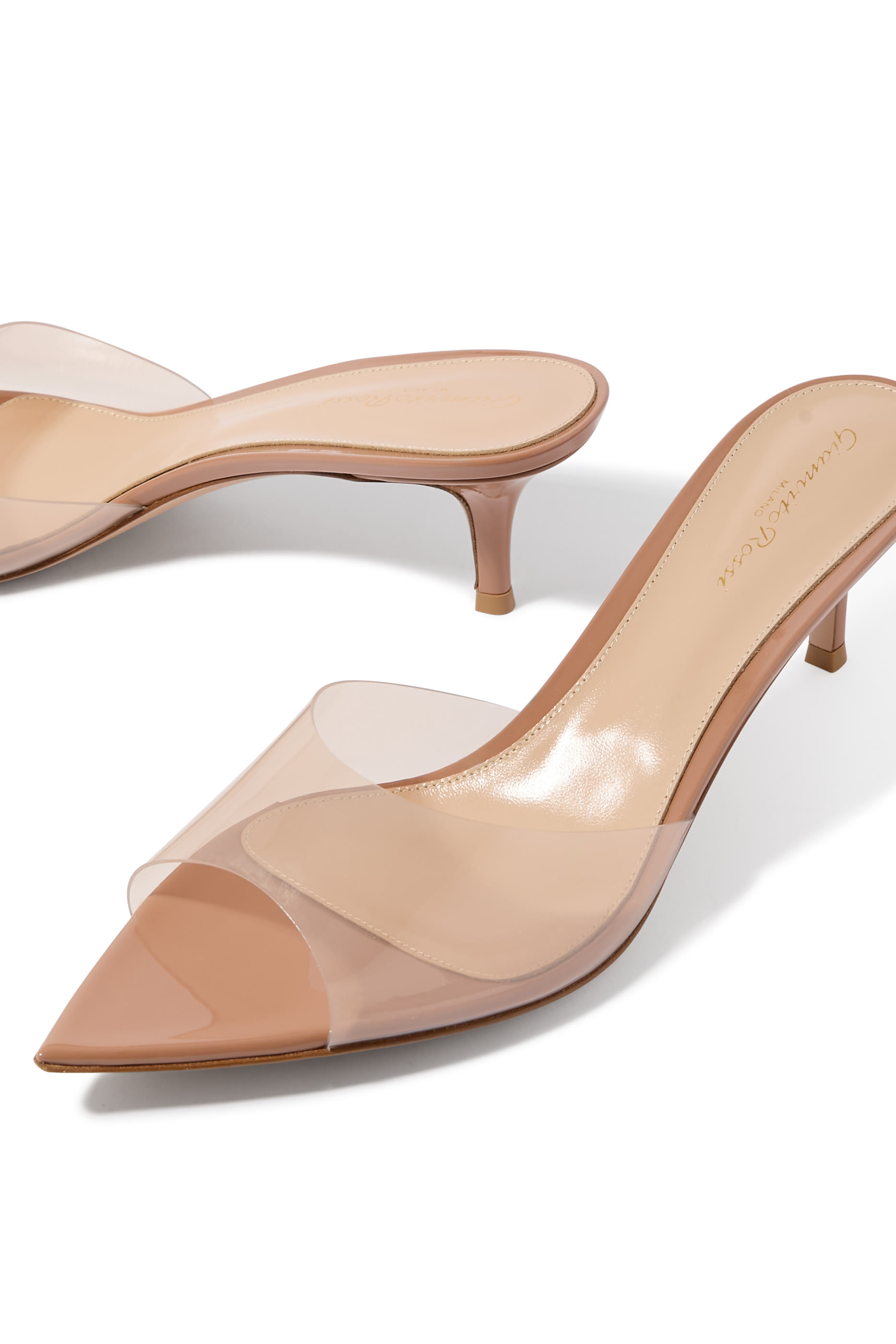 Elle 55 Translucent Mules