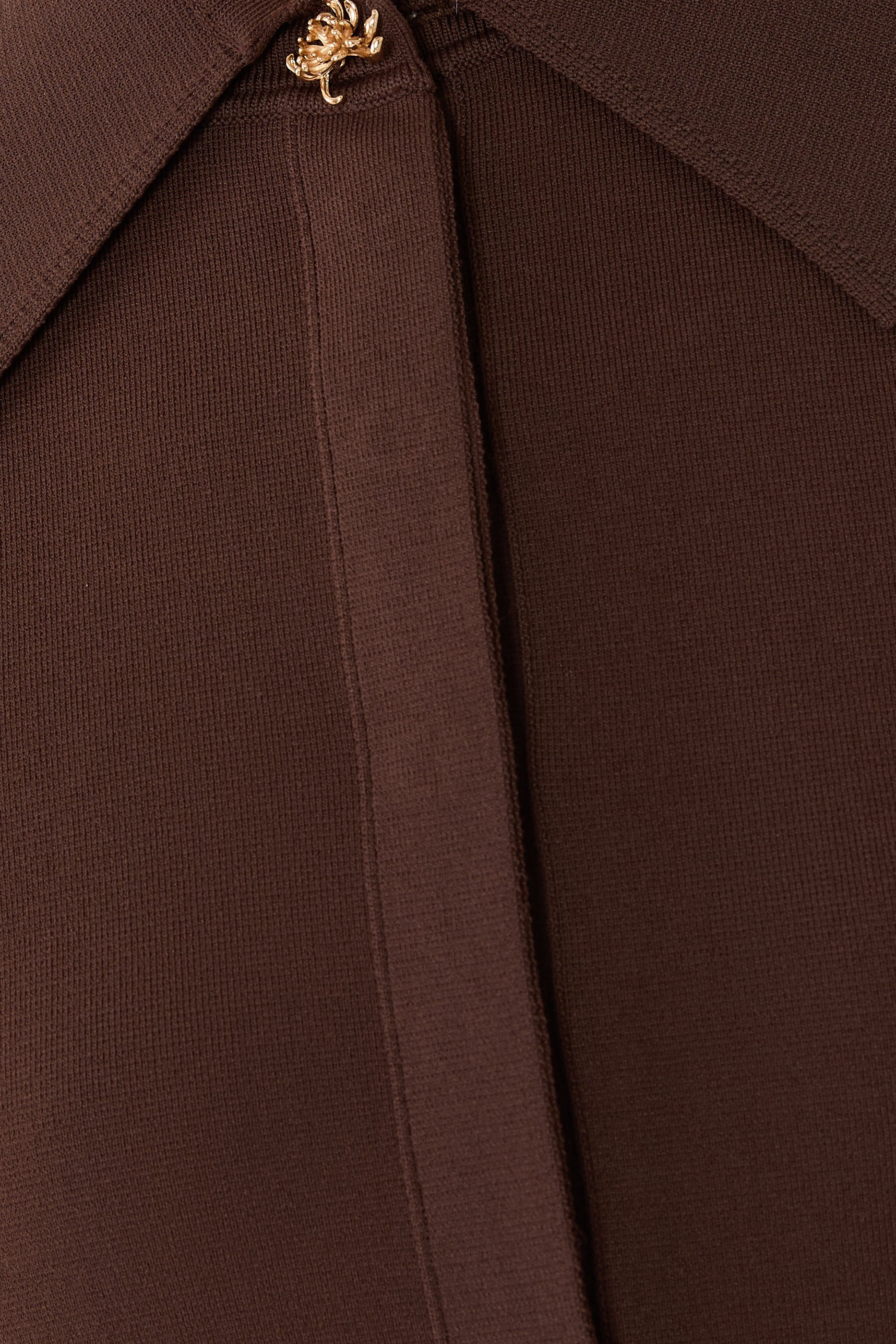 Sorrel Knit Shirt Dress