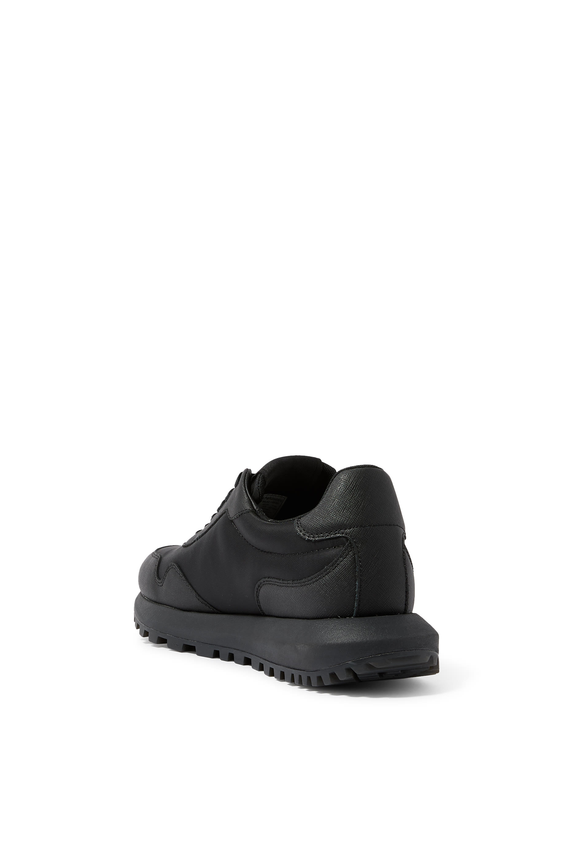 ASV Recycled Nylon Sneakers with Regenerated Saffiano Details