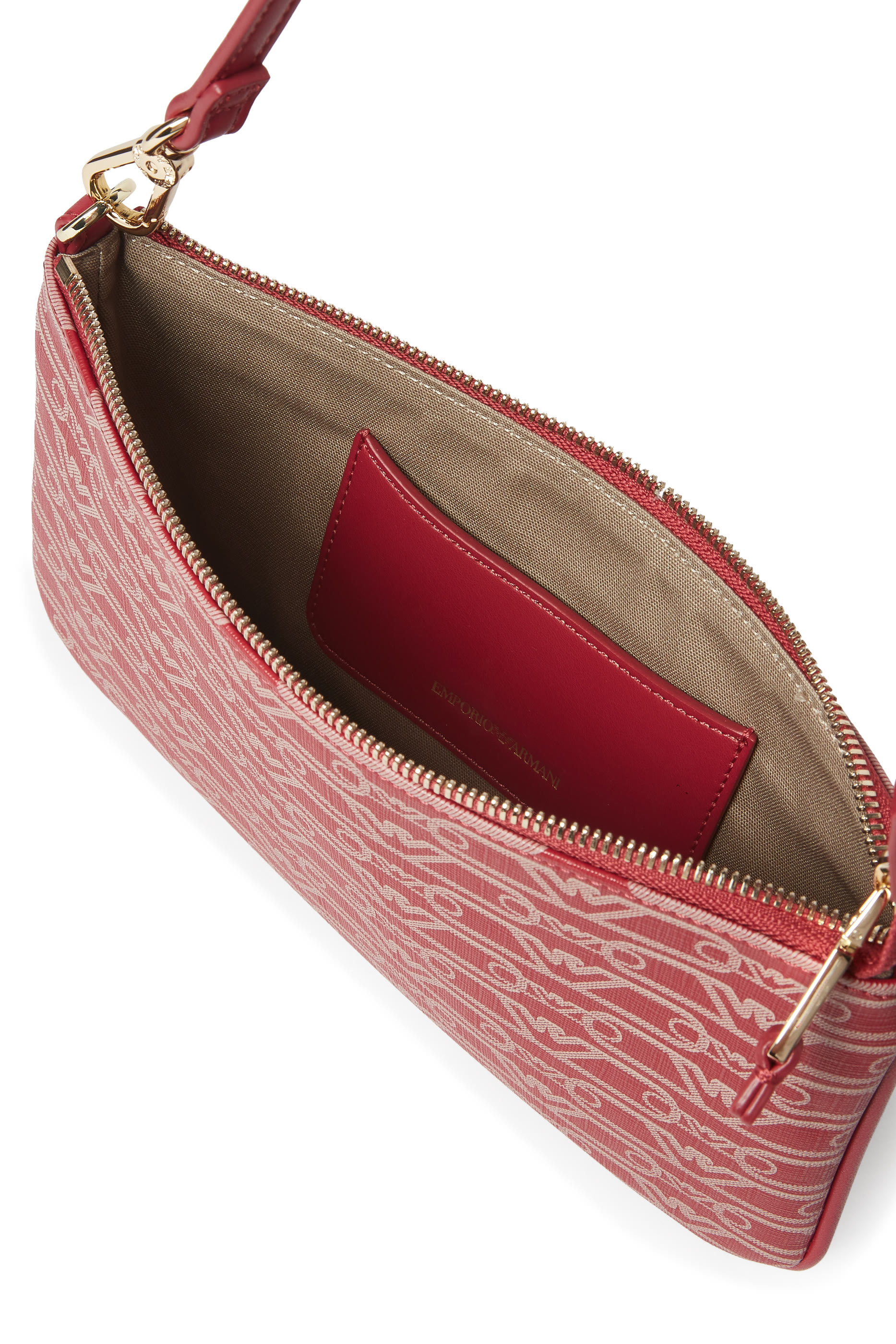  All-Over Monogram Print Bag