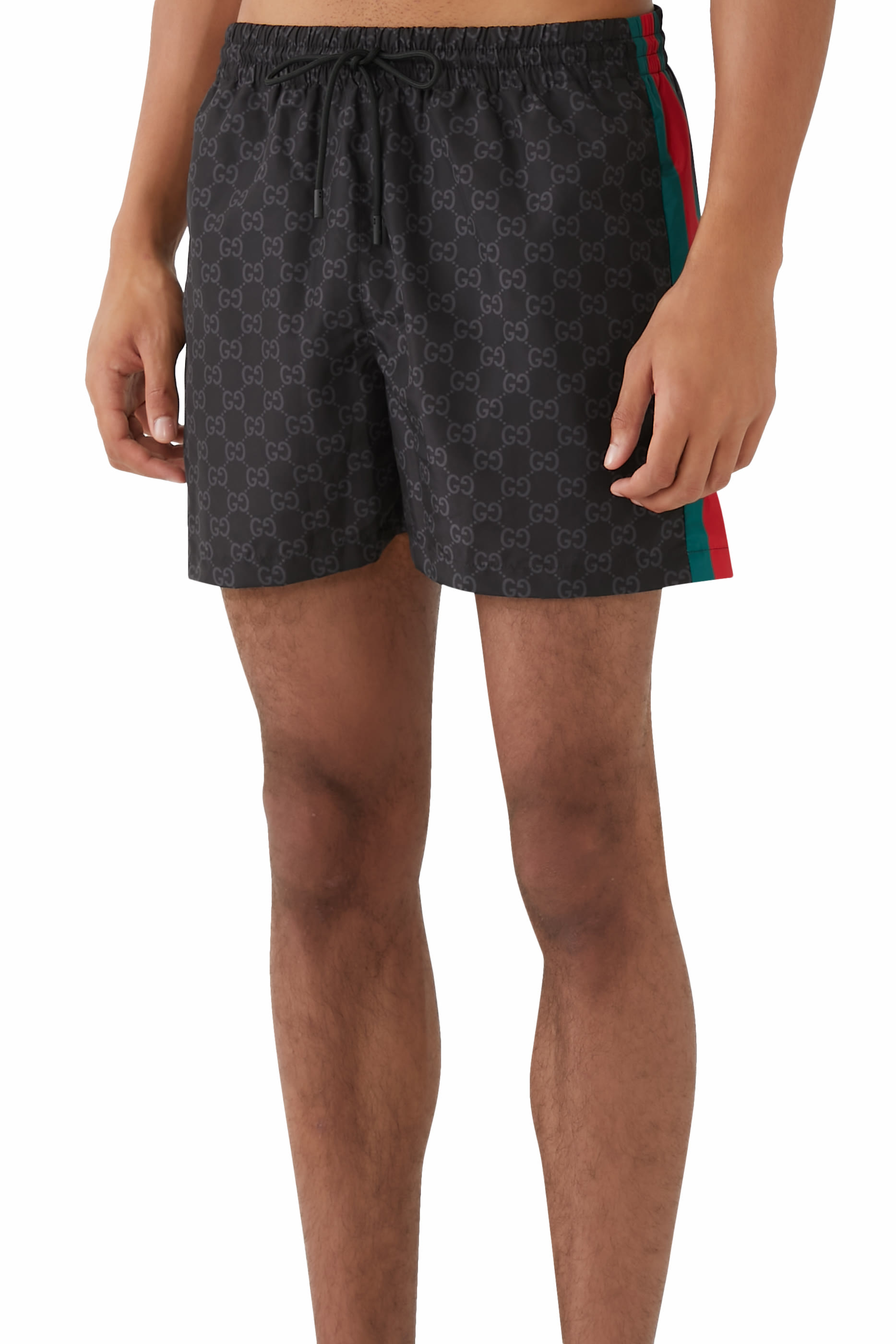  GG Print Nylon Swimshorts 