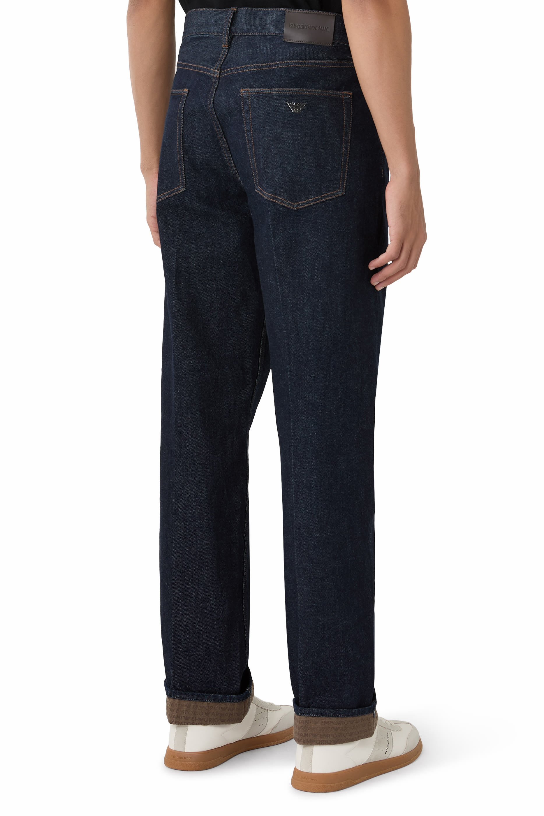 J76 Straight-Fit Stretch Comfort-Denim Jeans