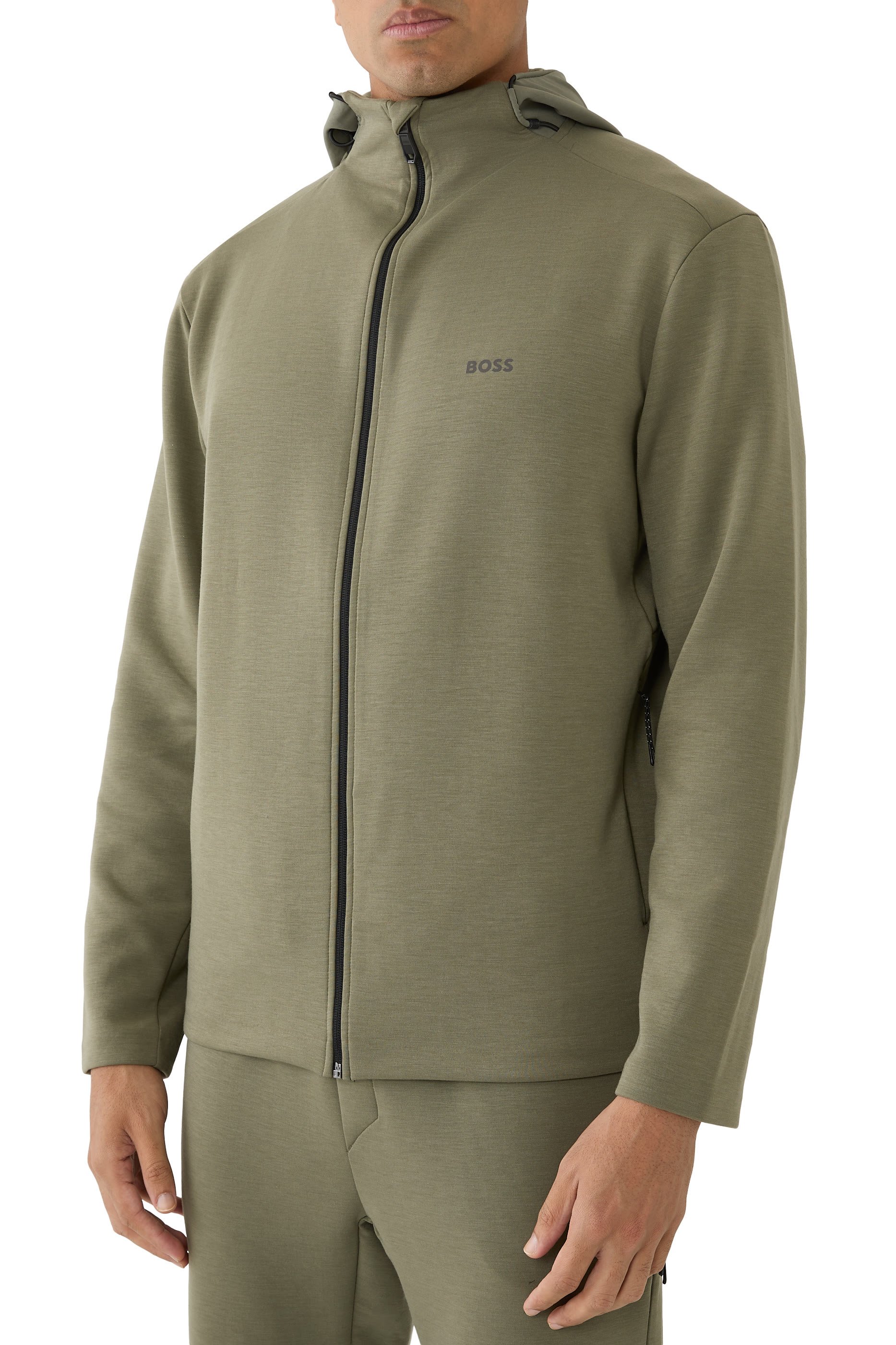 Regular-Fit Zip-Up Sweatshirt 