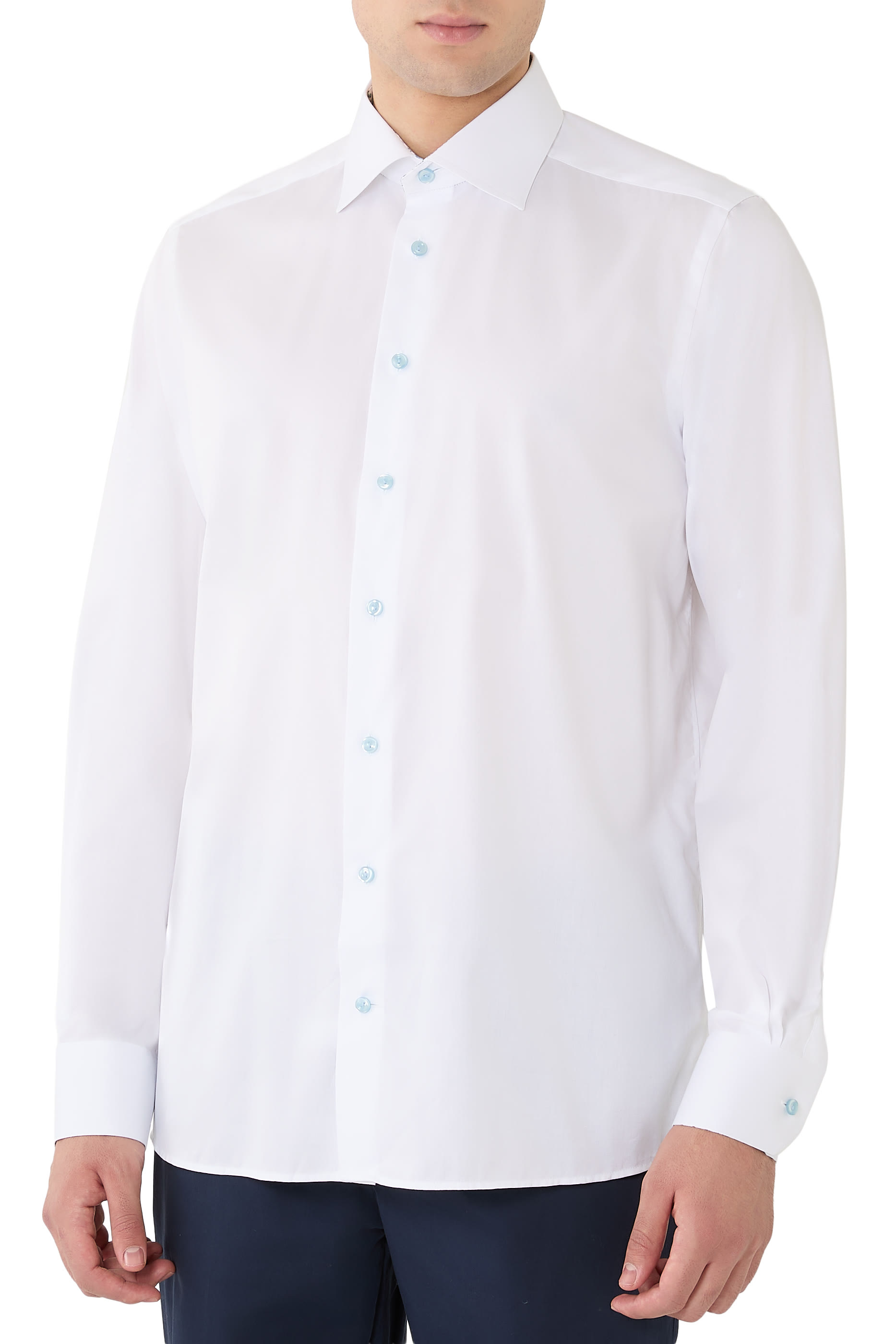 Signature Twill Details Shirt