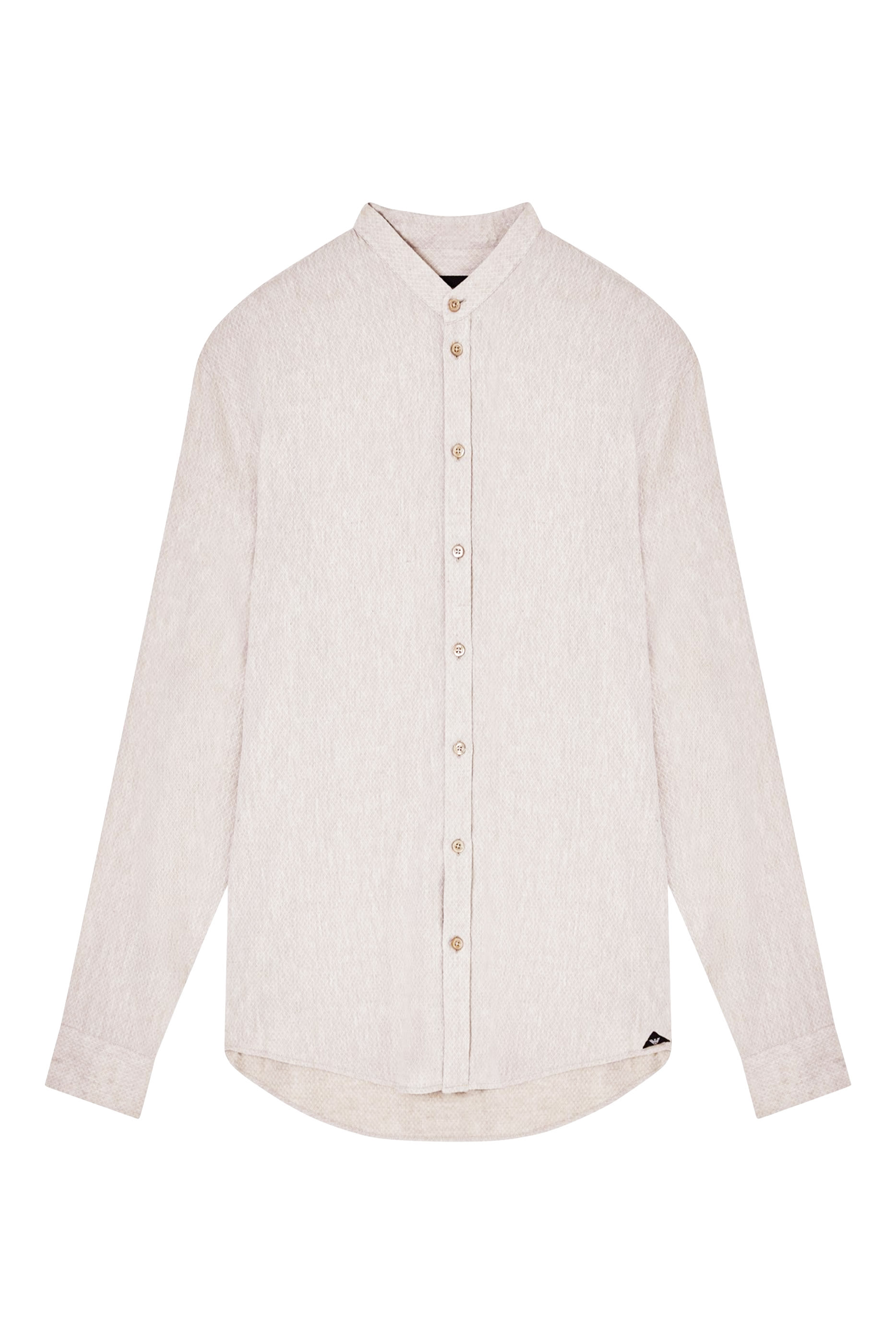 Textured Linen Blend Shirt