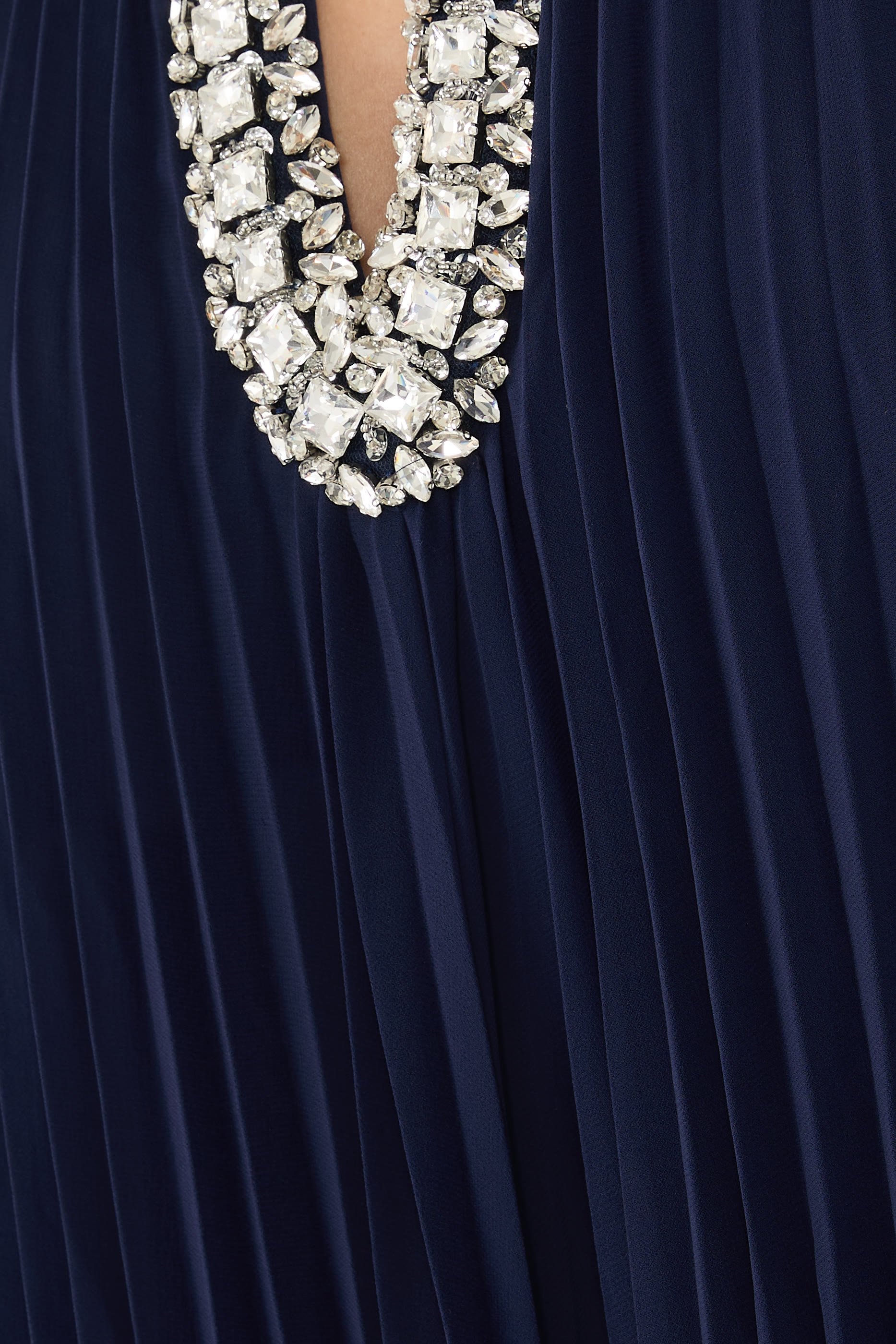 Chiffon Feather Midi Dress