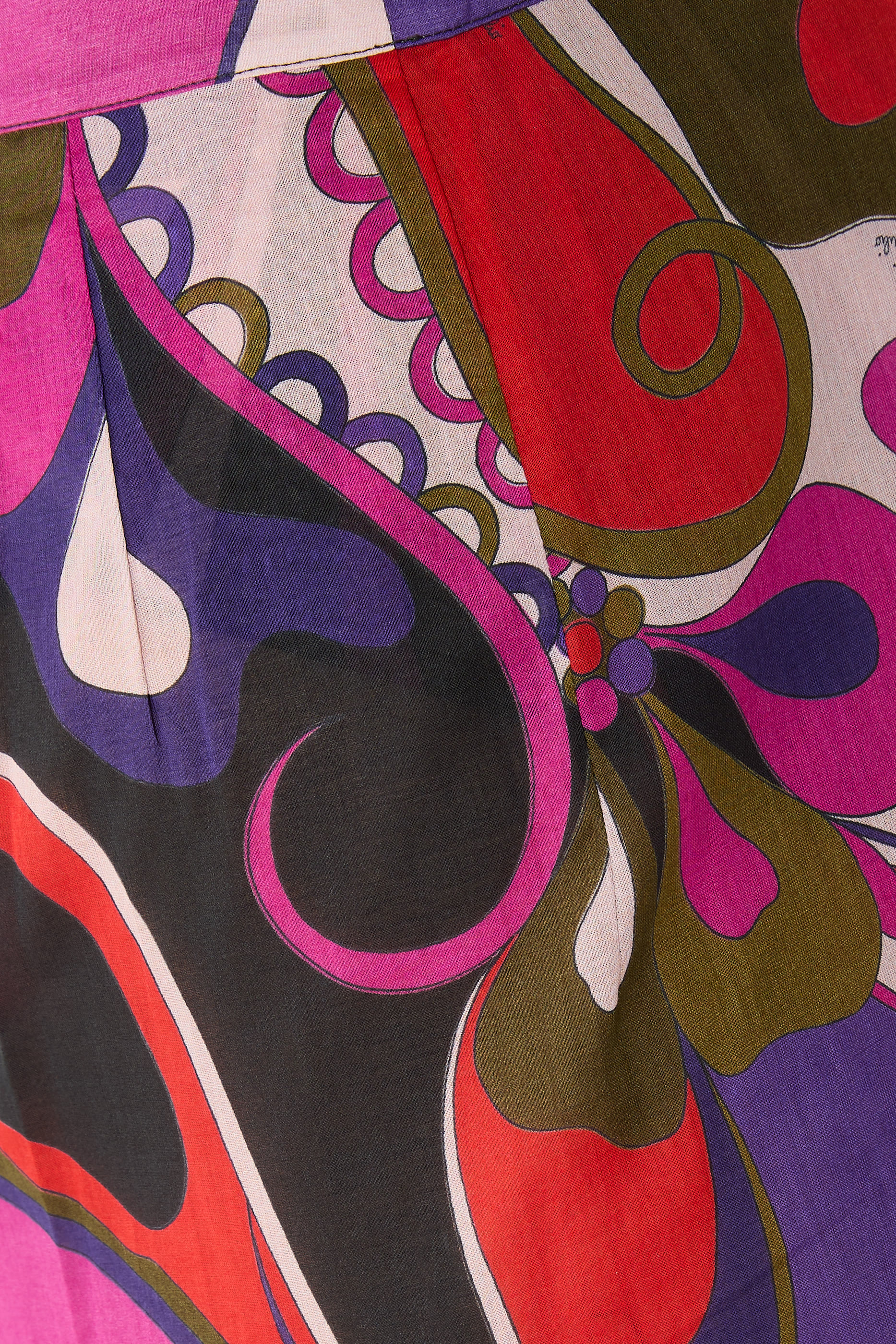 Orchidee Print Pareo Skirt 