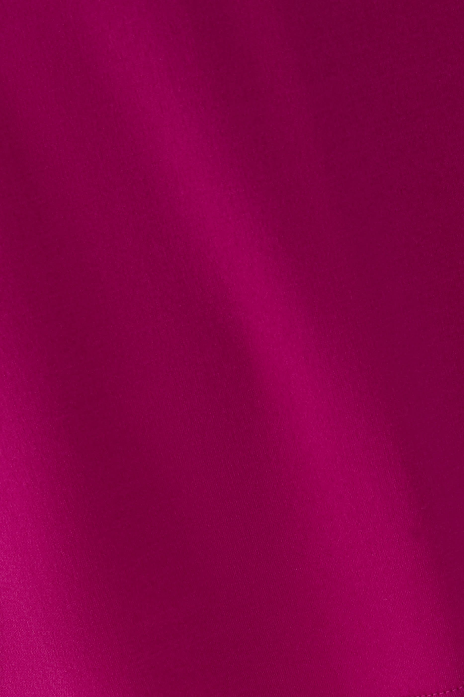 Stretch Silk Jersey Scoop Neck Tank 