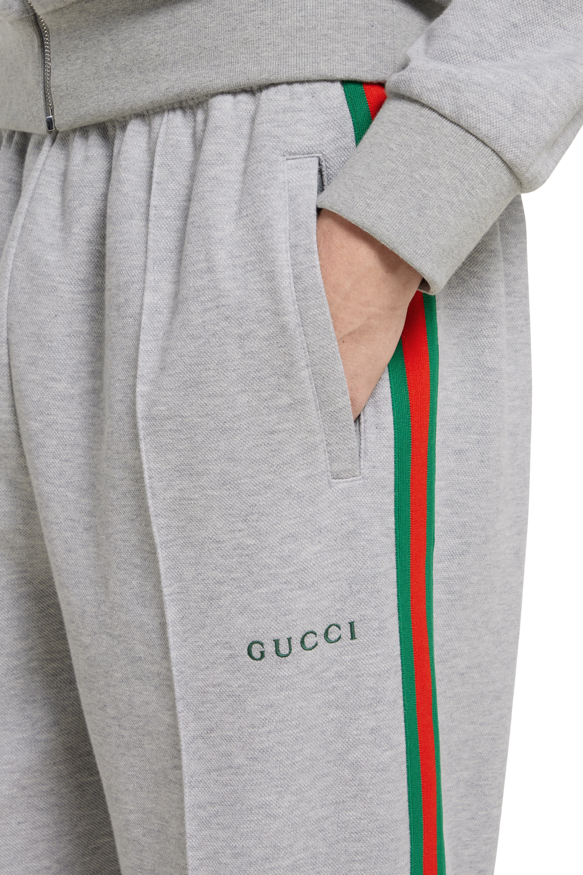  Cotton Piqu&eacute; Double Sportswear Pants 