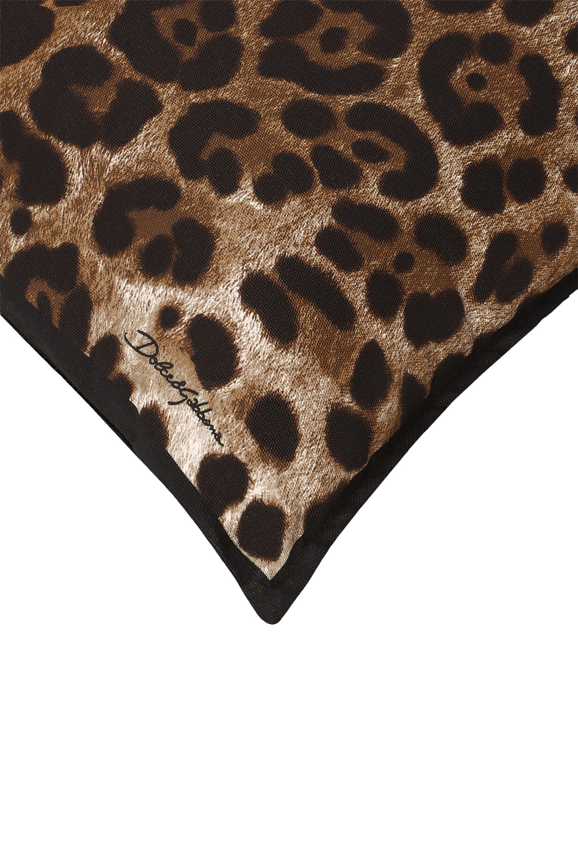 Leopard Canvas Cushion 