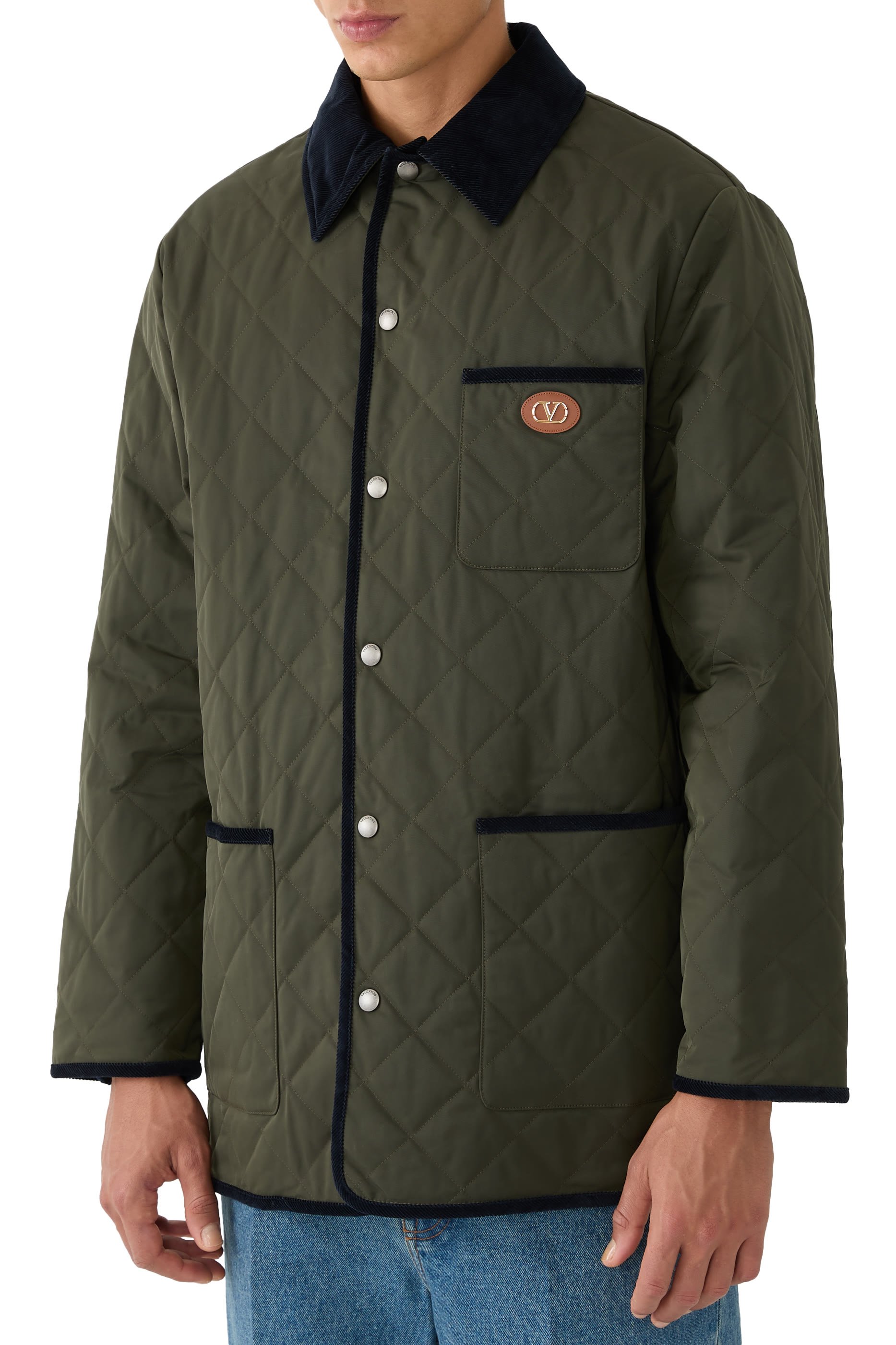 VLogo Quilted Jacket