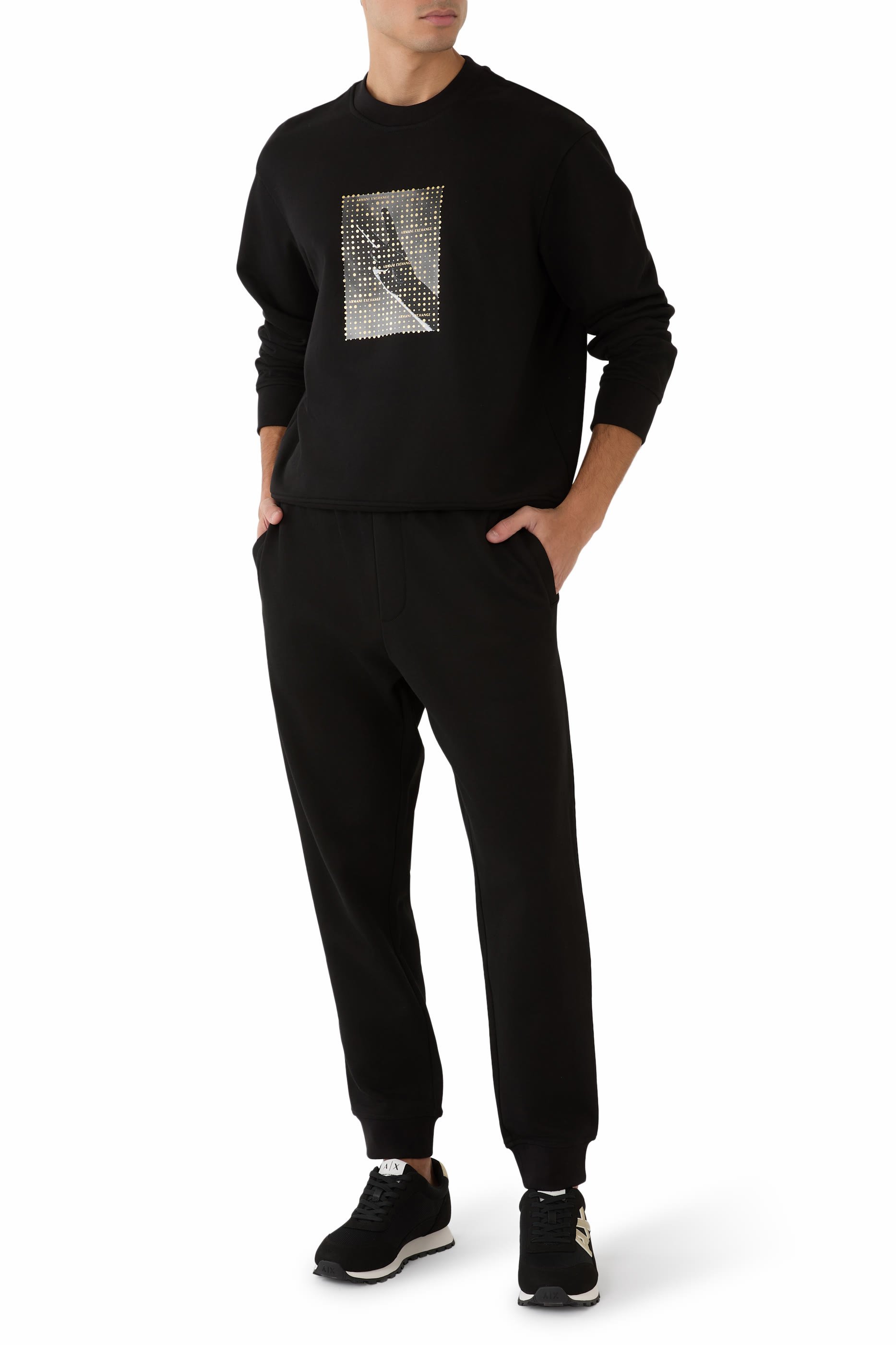 French Terry Cotton Joggers