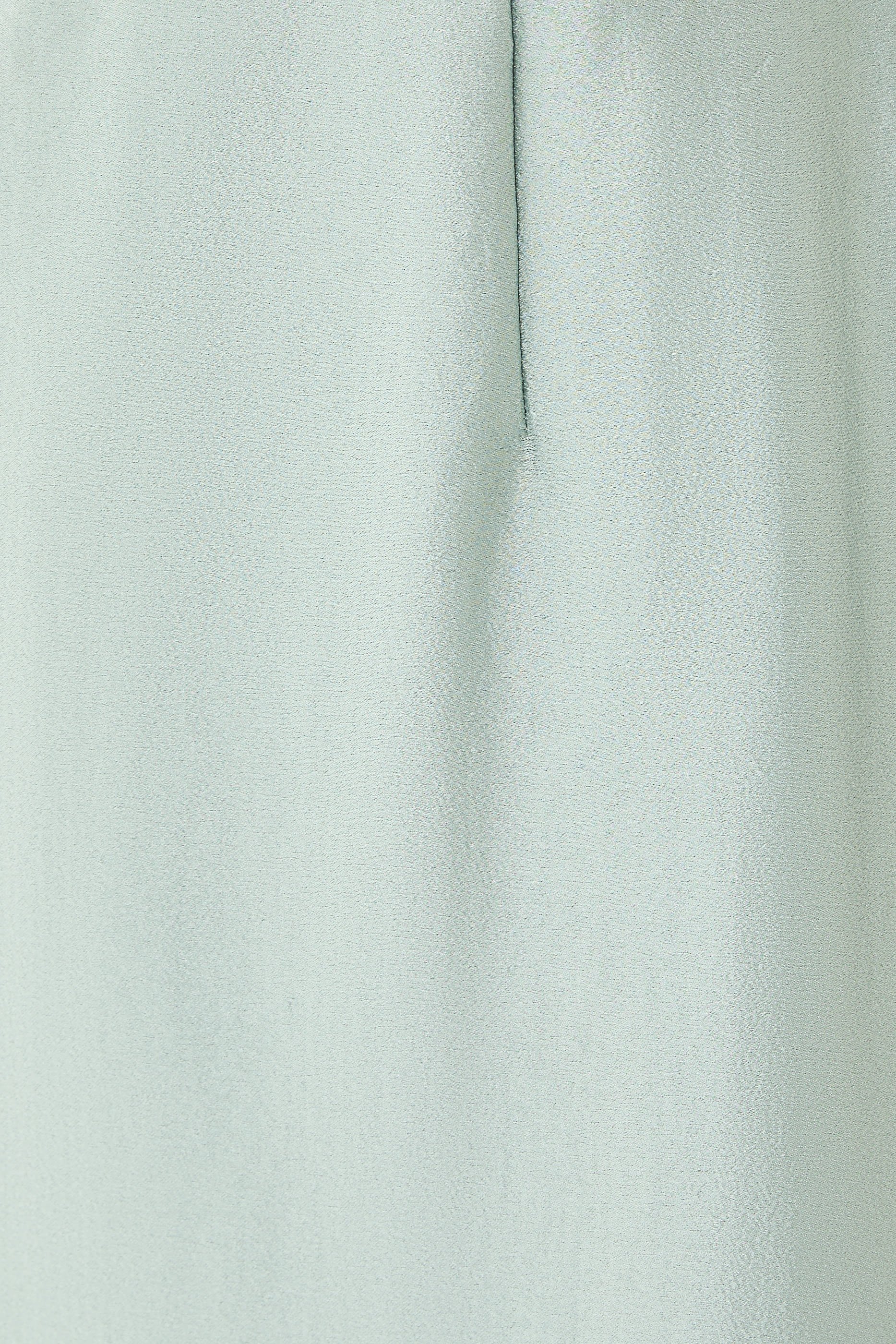  Satin A-Line Knee Skirt