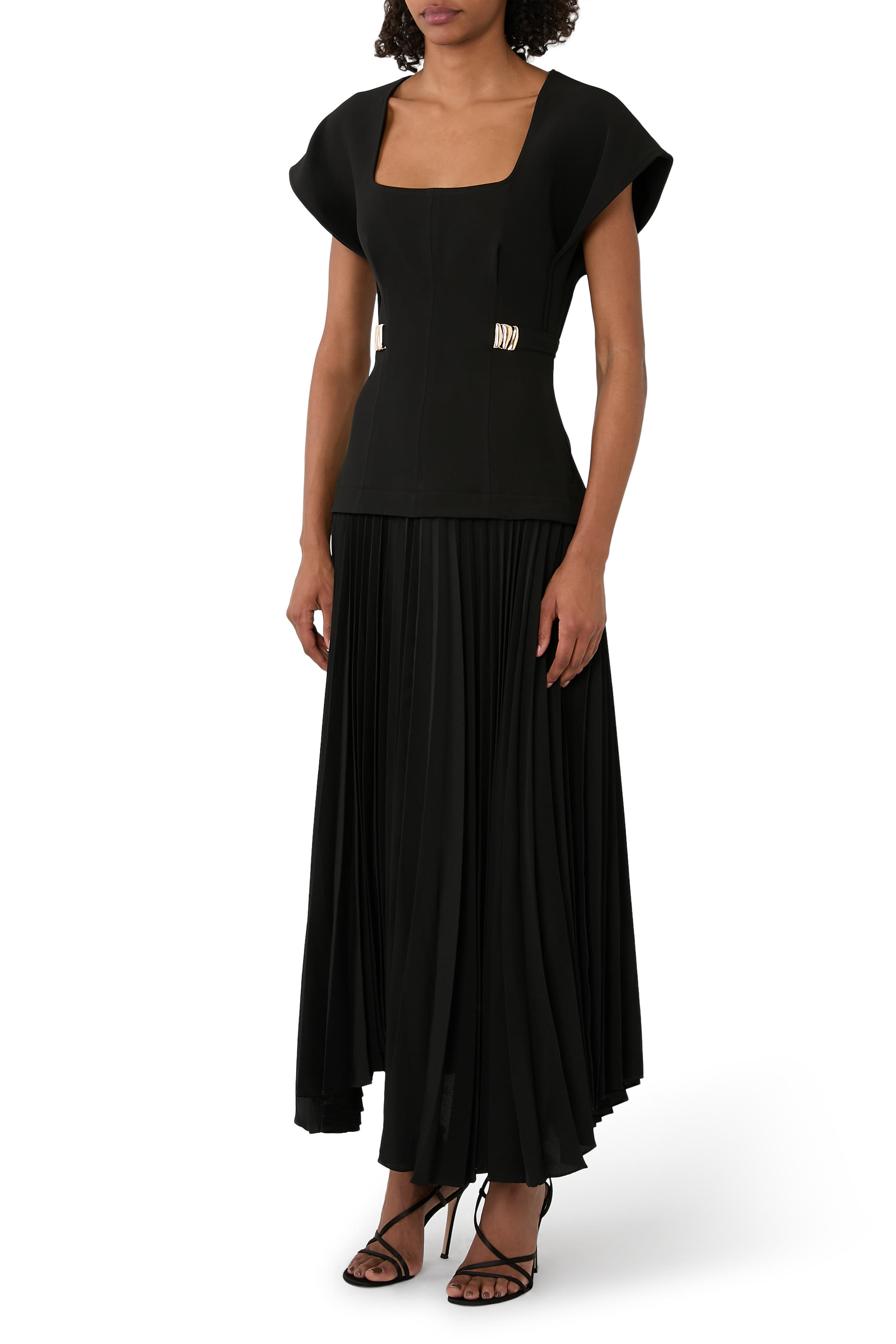 Bollow Maxi Dress 