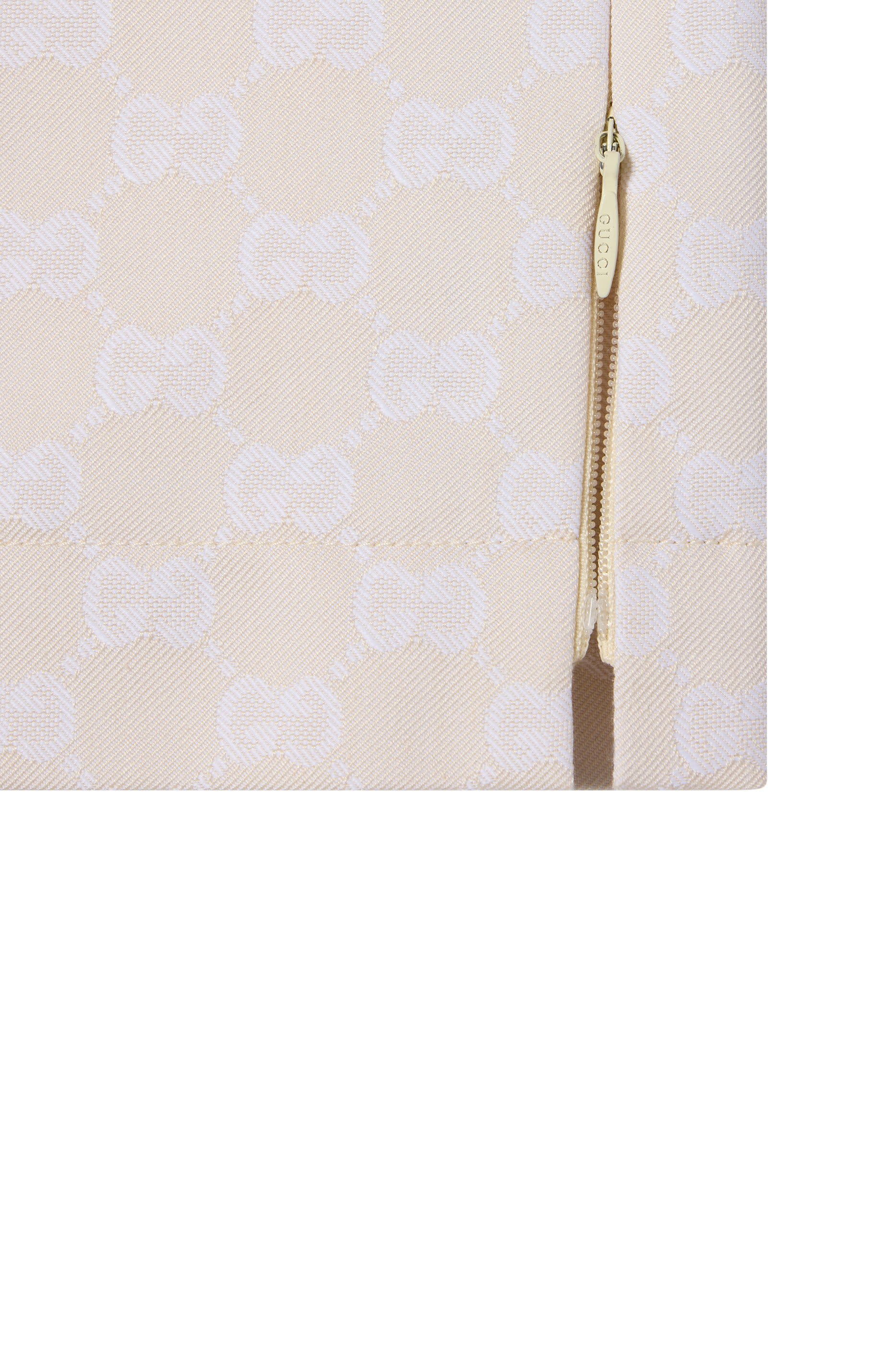 GG Cotton Gabardine Skirt