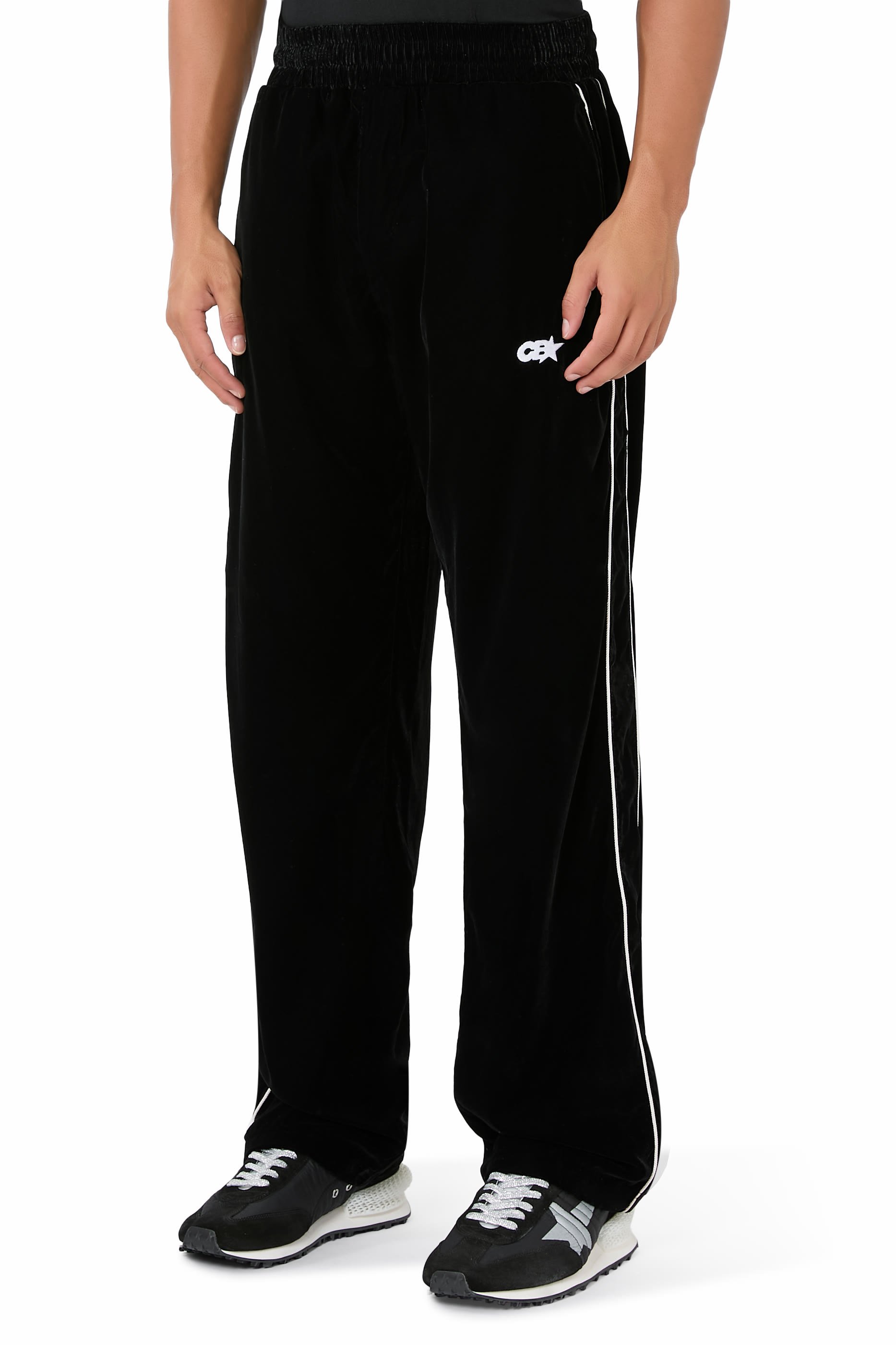 Velour Track Pants 