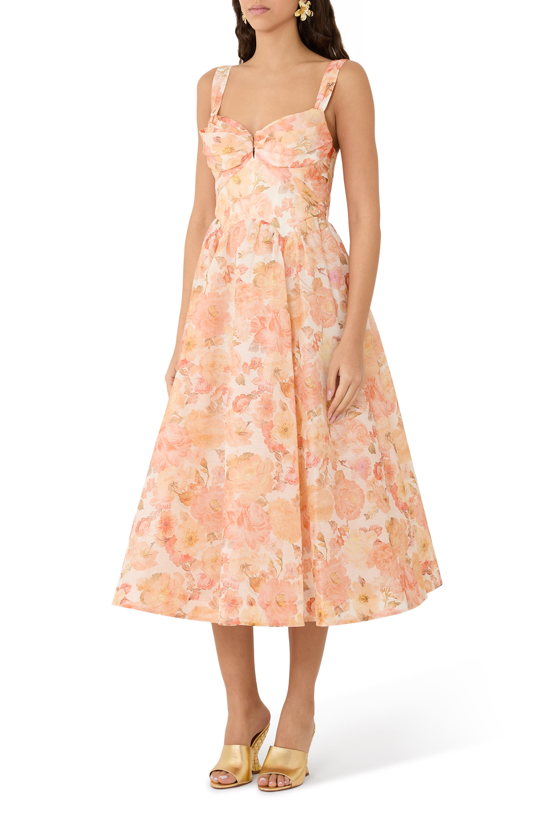 Rebellion Drape Midi Dress