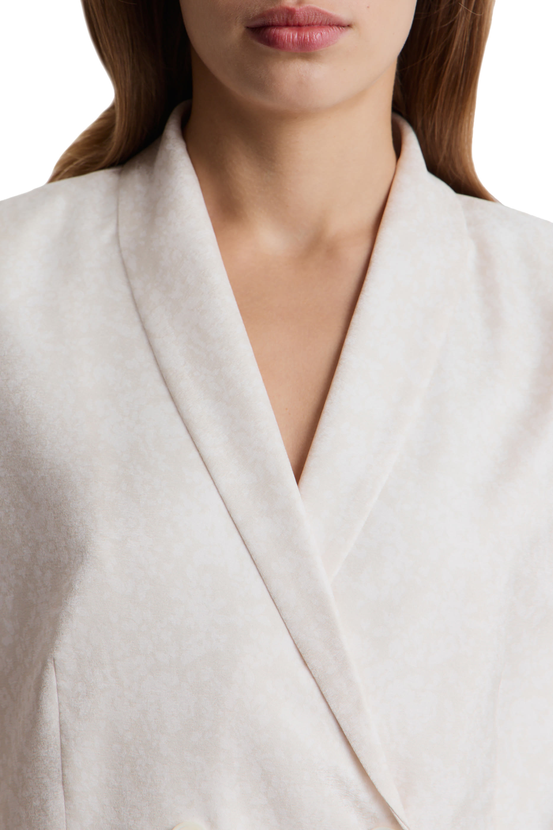 Double-Breasted Linen Blazer