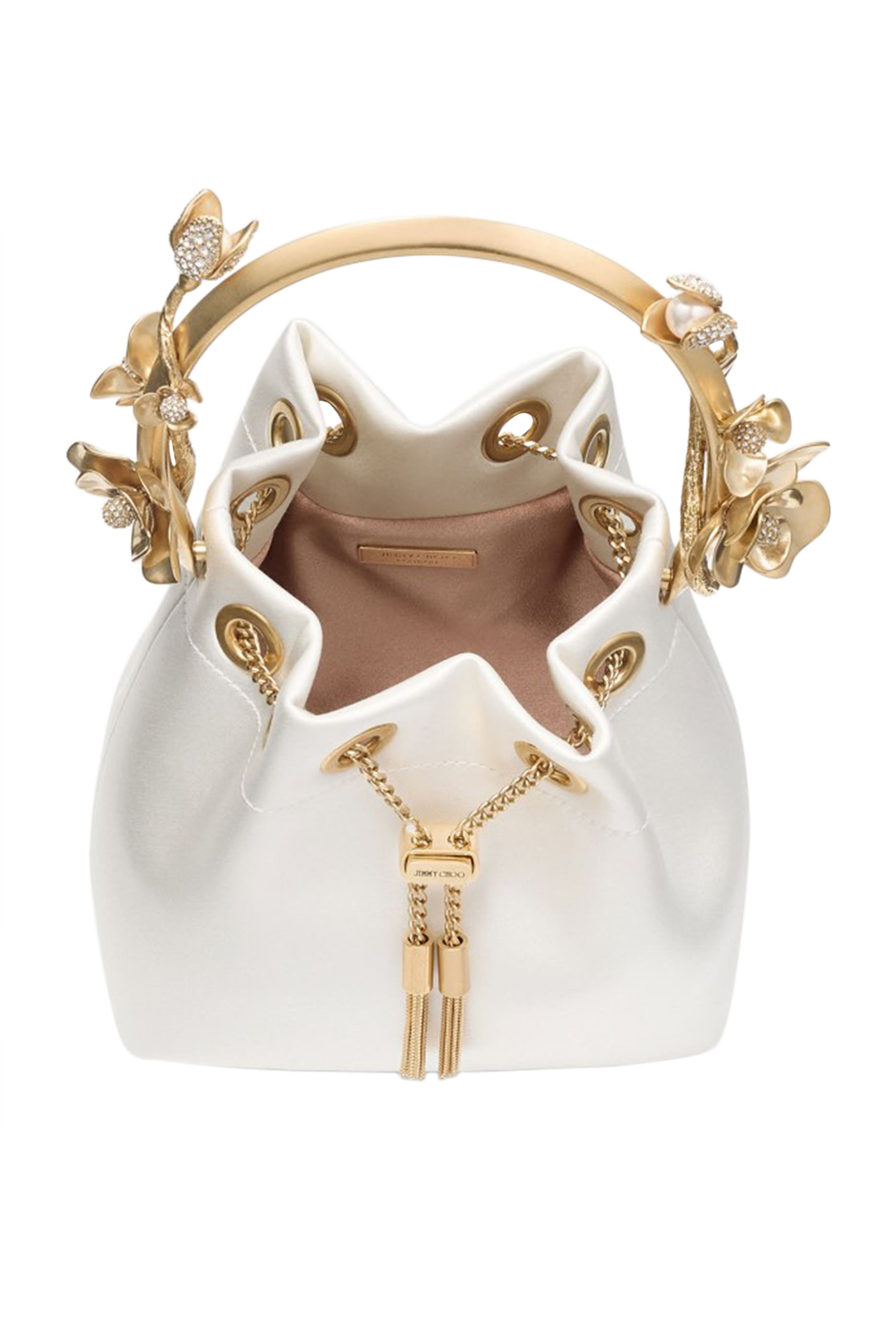 Bon Bon Satin Flower Bag