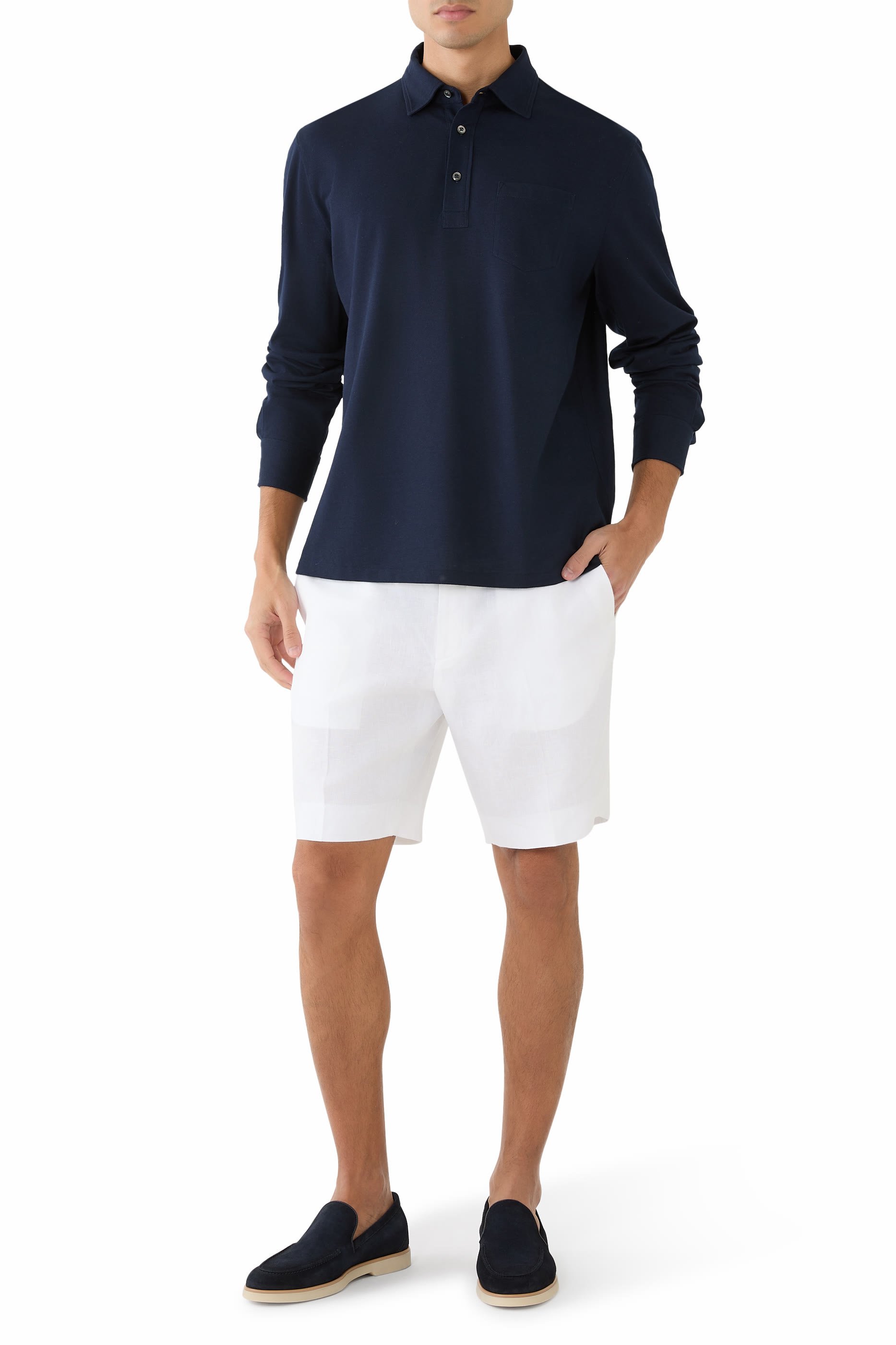 Long Sleeves Polo Shirt