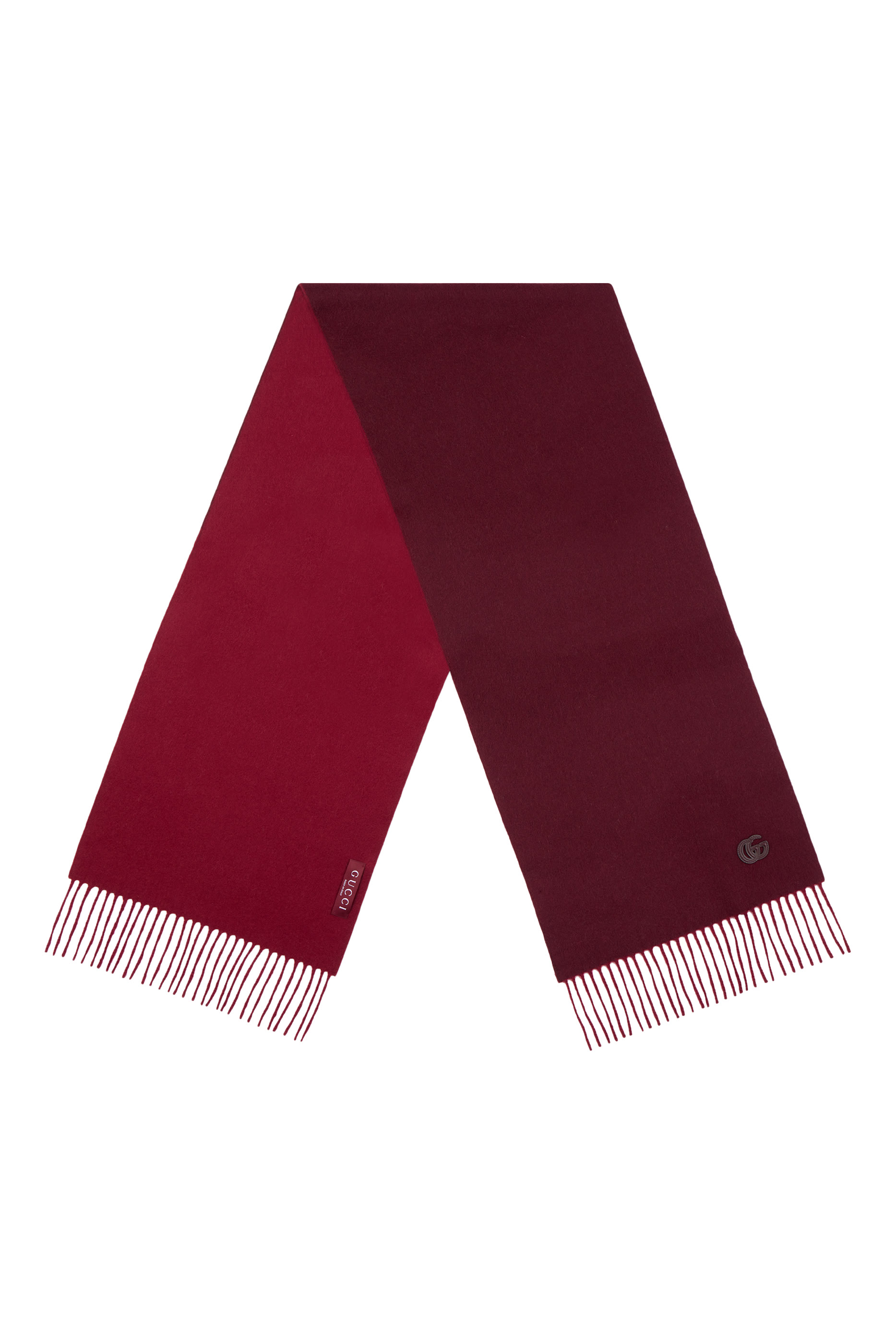 Logo Patch Cashmere Scarf