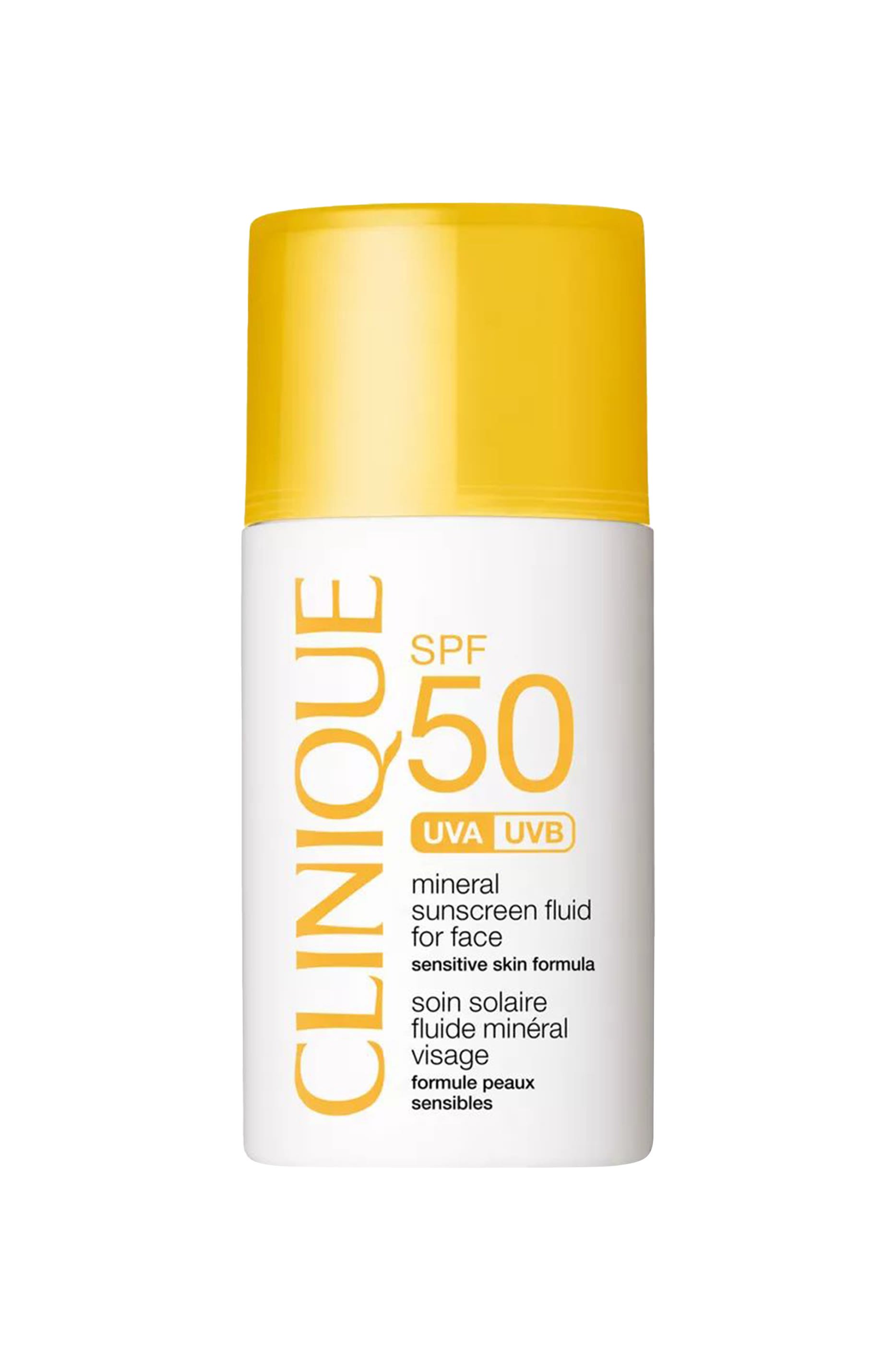 SPF 50 Mineral Sunscreen Fluid For Face