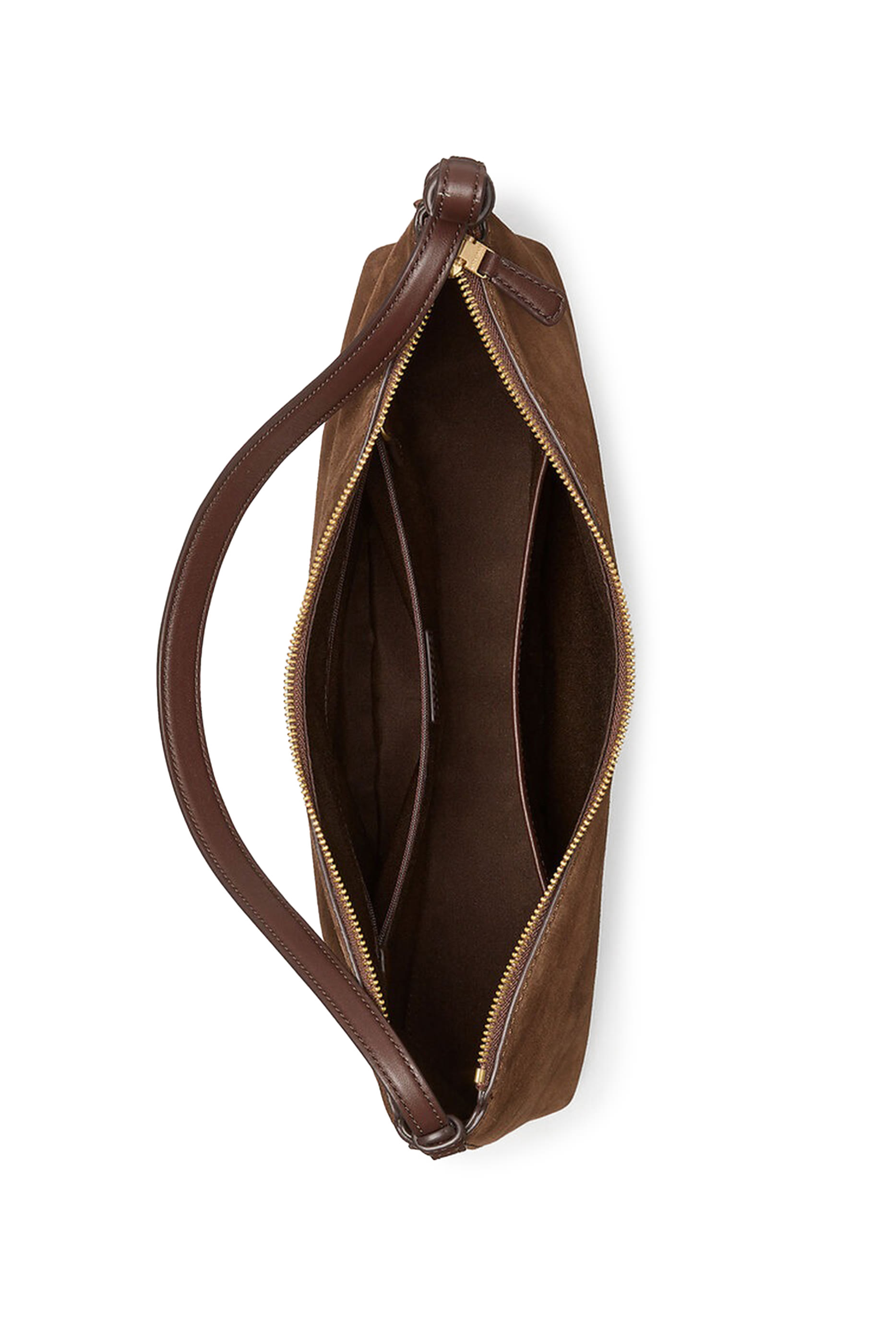 Loop Suede Large Shoulder Bag