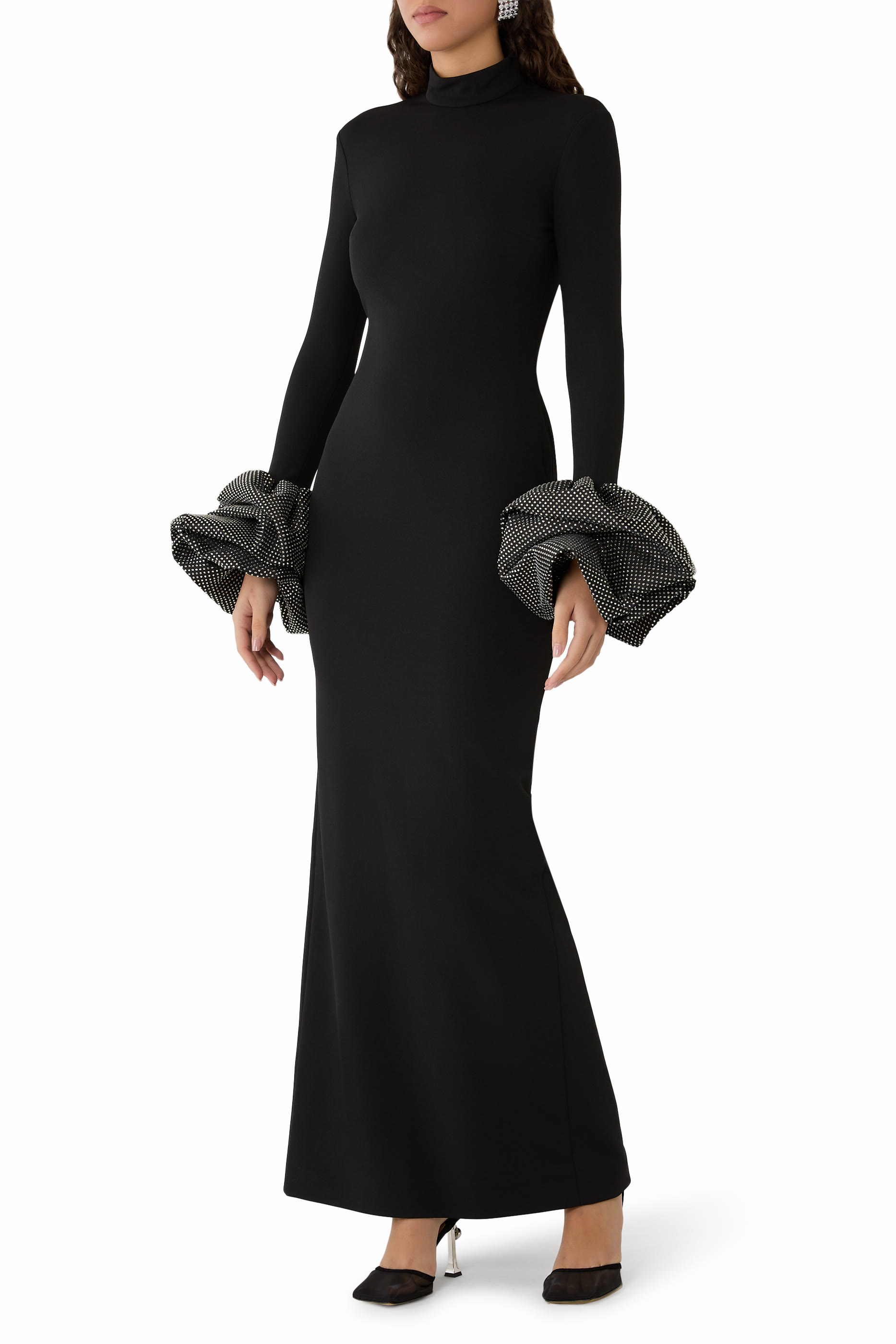 The Viviana Crystal Maxi Dress