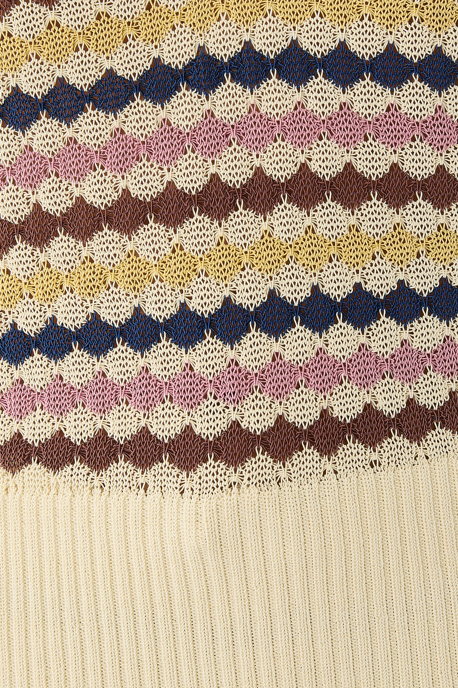 Awaken Scallop Knit Polo