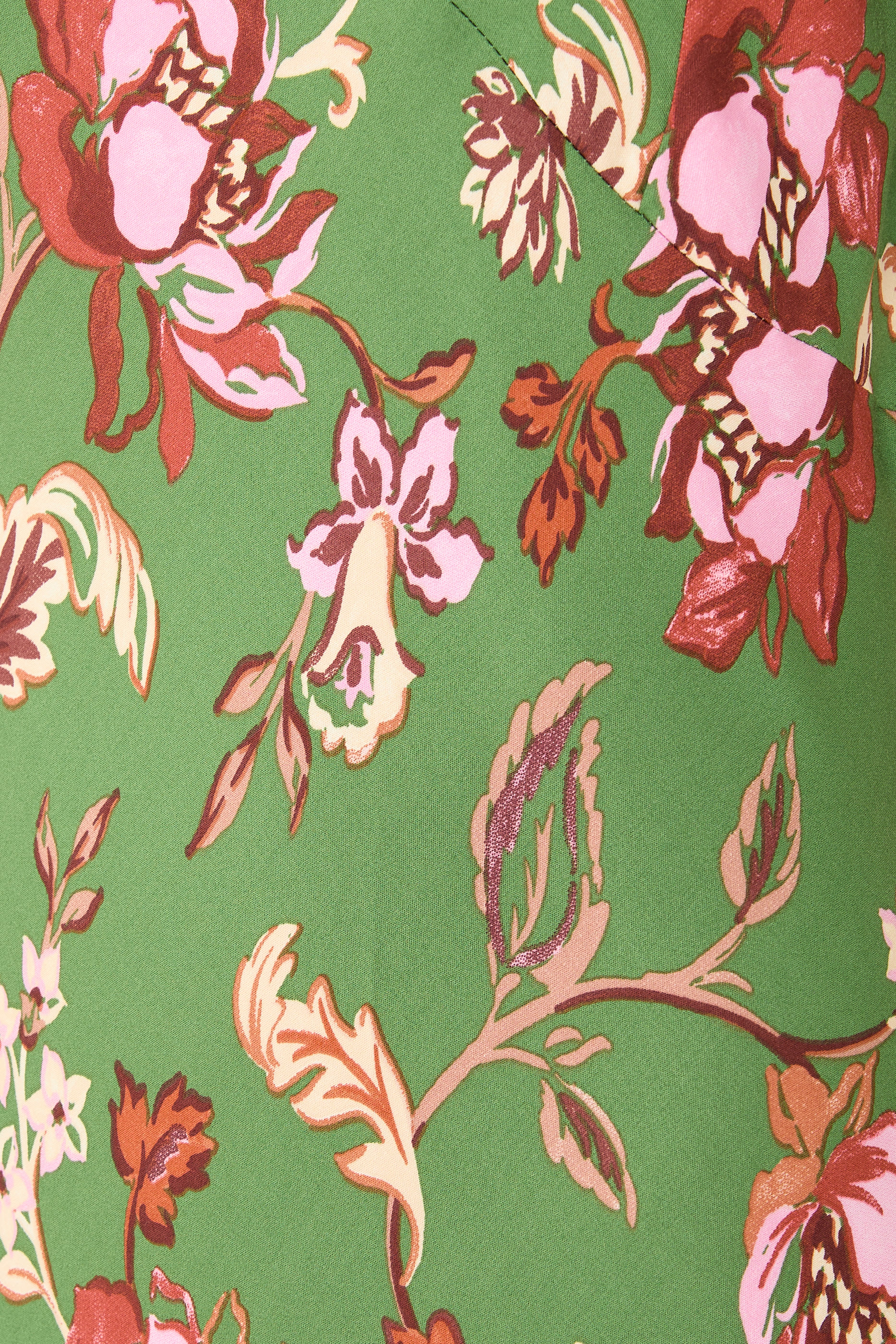 Floral Frill Sleeve Layla Midi Dress