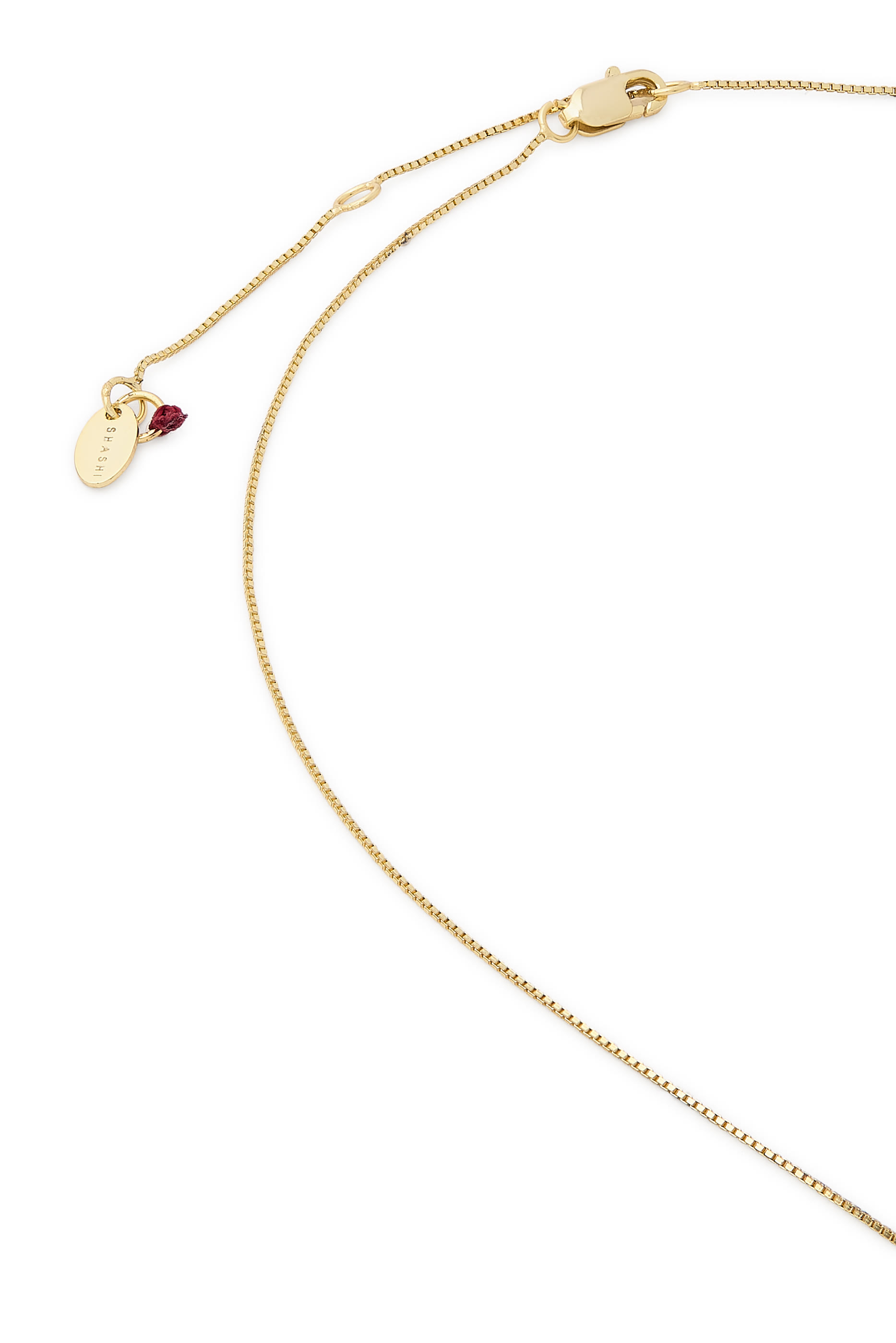 Emerald Baguette Necklace